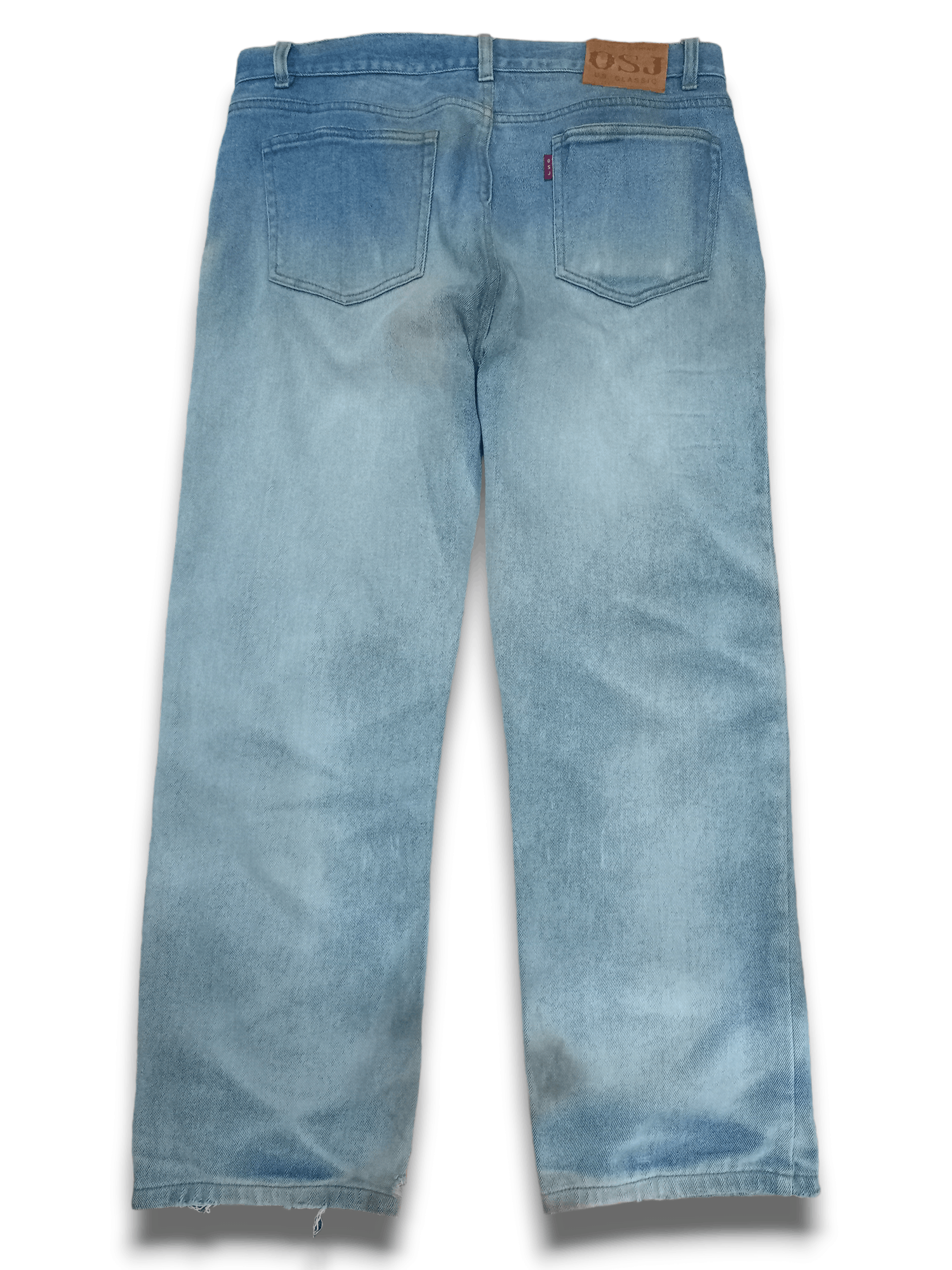 Japanese Brand Vintage Japanese Brand Faded Wash Distressed Baggy Jeans Size US 34 / EU 50 - 2 Thumbnail