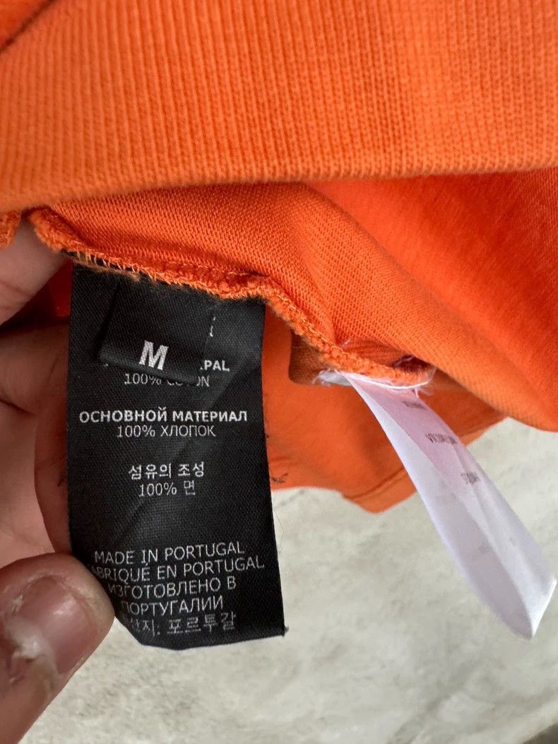 Vetements Vetements Orange Long Sleeve Graphic T-Shirt-2507 Size US M / EU 48-50 / 2 - 8 Thumbnail