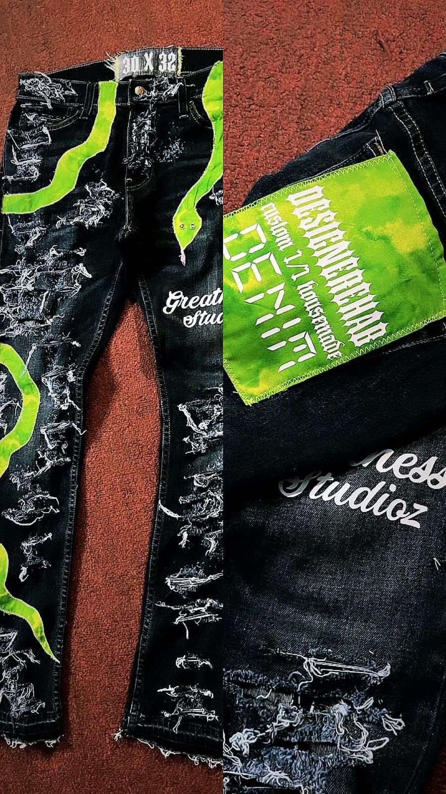 Other Greatness studioz 1of1 denim jeans Size US 28 / EU 44 - 1 Thumbnail