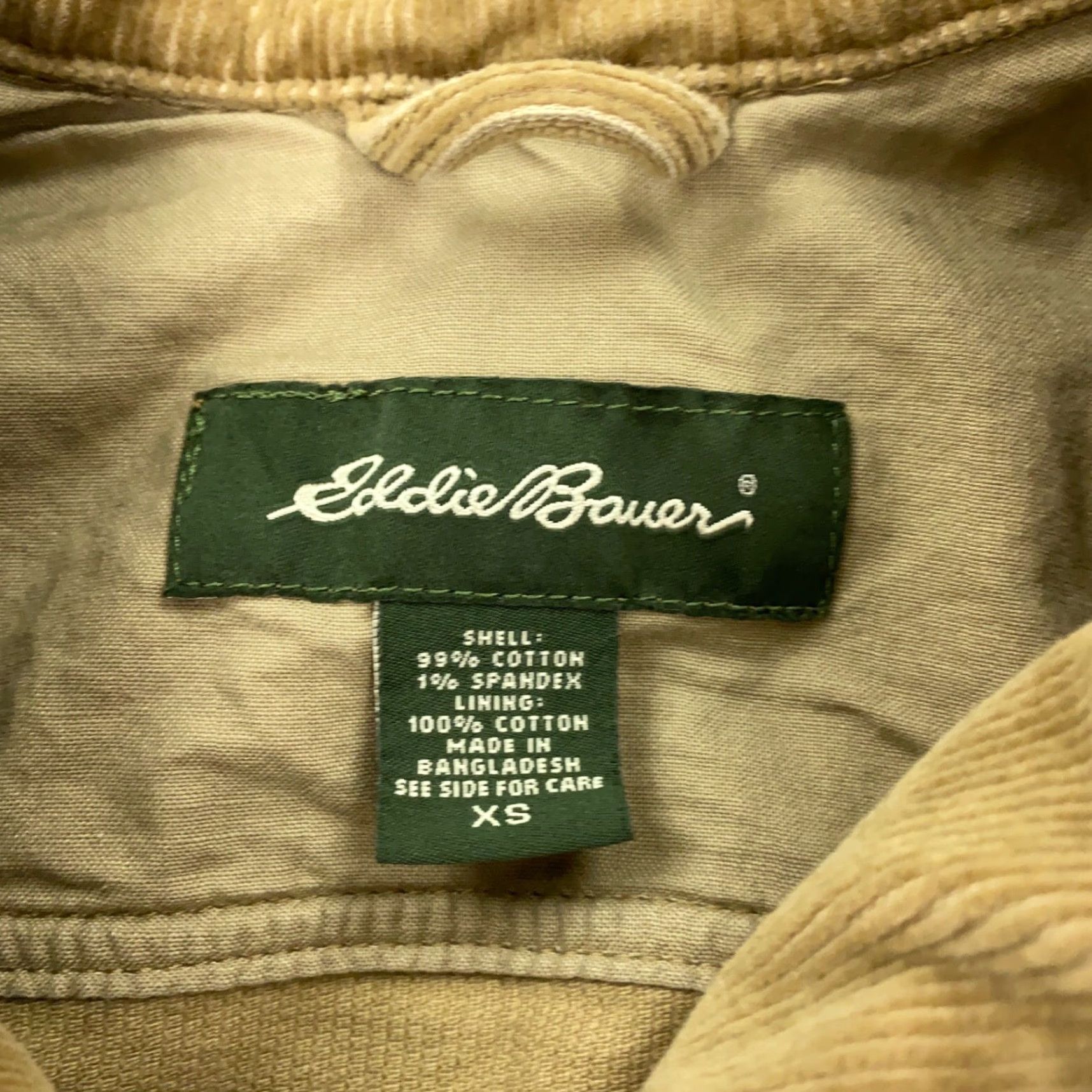 Eddie Bauer EDDIE BAUER Womens Corduroy Jacket XS Brown Casual Stretch Button Up Pockets Classic Size XS / US 0-2 / IT 36-38 - 5 Thumbnail