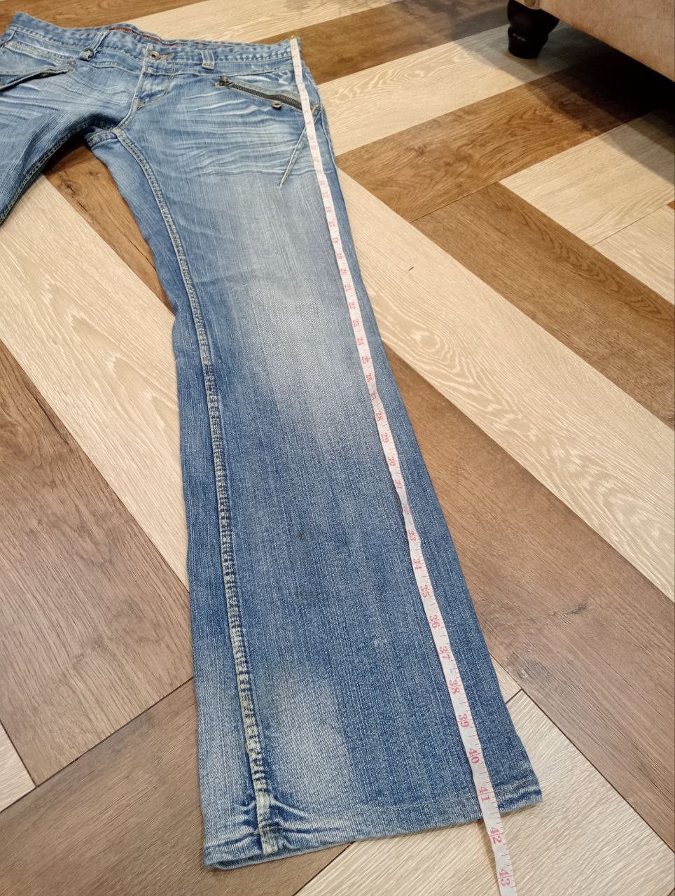 Nicole Club JAPANESE NICOLE CLUB FOR MEN FLARED DENIM JEANS Size US 34 / EU 50 - 19 Thumbnail