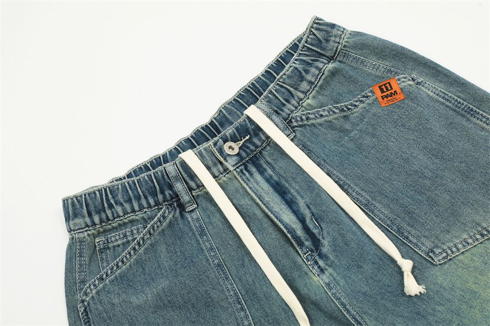 Japanese Brand × Jean American style retro casual straight washed gradient jeans Size US 32 / EU 48 - 4 Thumbnail