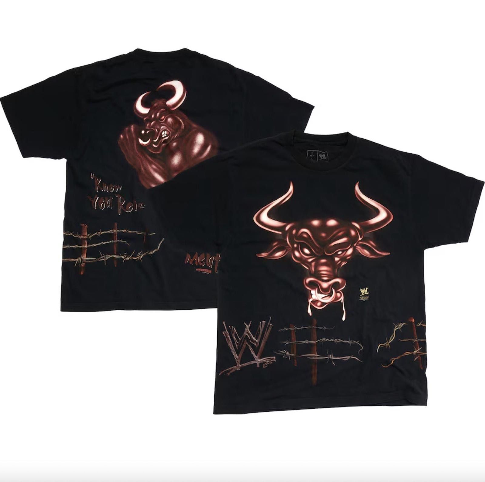 Travis Scott Travis Scott WWE The Rock WrestleMania Cactus Jack TShirt XL Size US XL / EU 56 / 4 - 4 Thumbnail