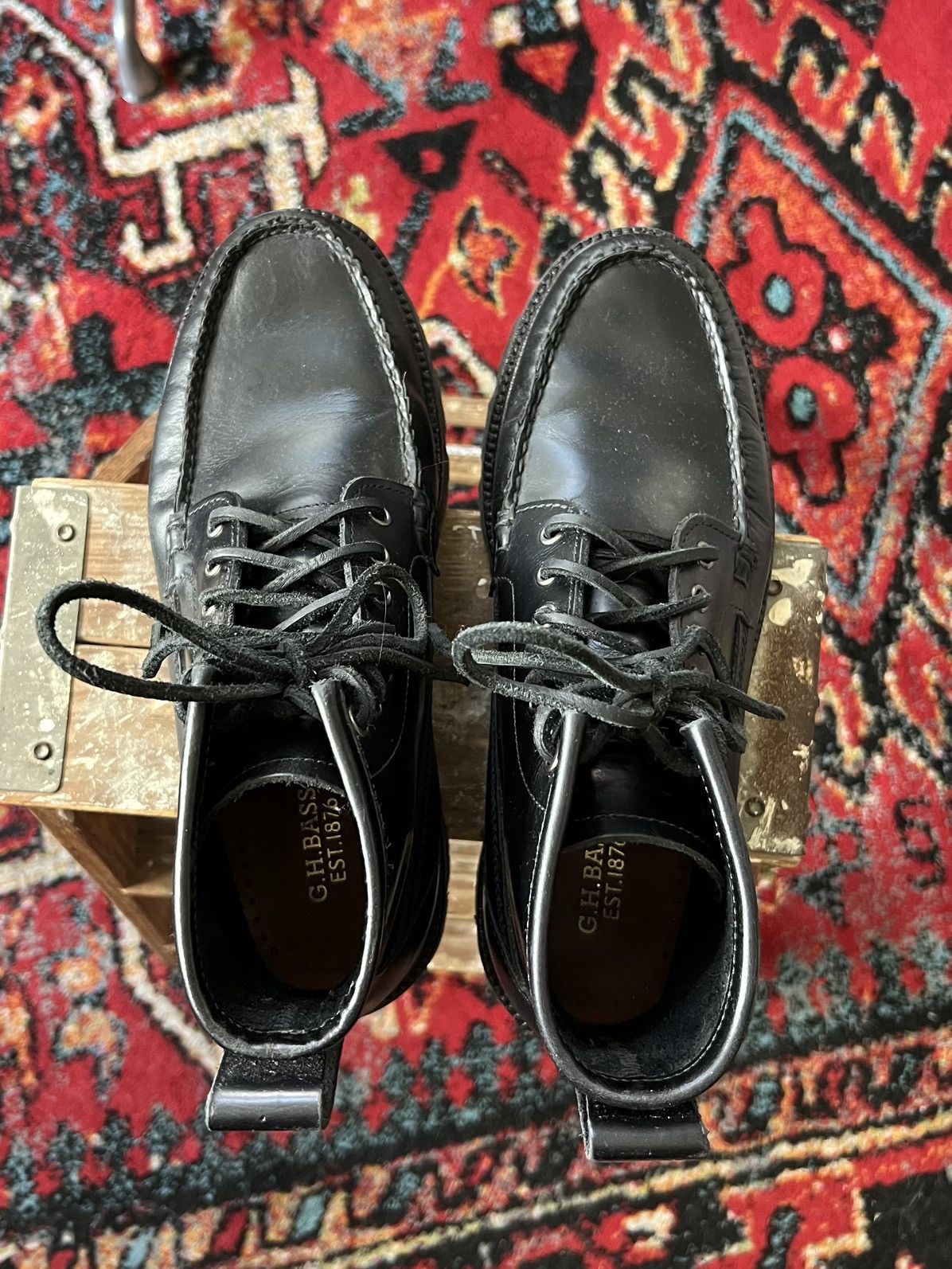 G.H. Bass & Co. Ranger Lugged Moc Toe Size US 9.5 / EU 42-43 - 3 Thumbnail