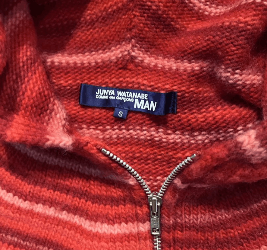 Comme des Garcons × Junya Watanabe 2005 Knit Hoodie Size US S / EU 44-46 / 1 - 3 Thumbnail
