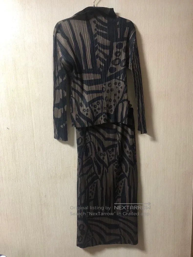 Issey Miyake Issey Miyake Color-Block Long-Sleeve Top Size L / US 10 / IT 46 - 3 Thumbnail