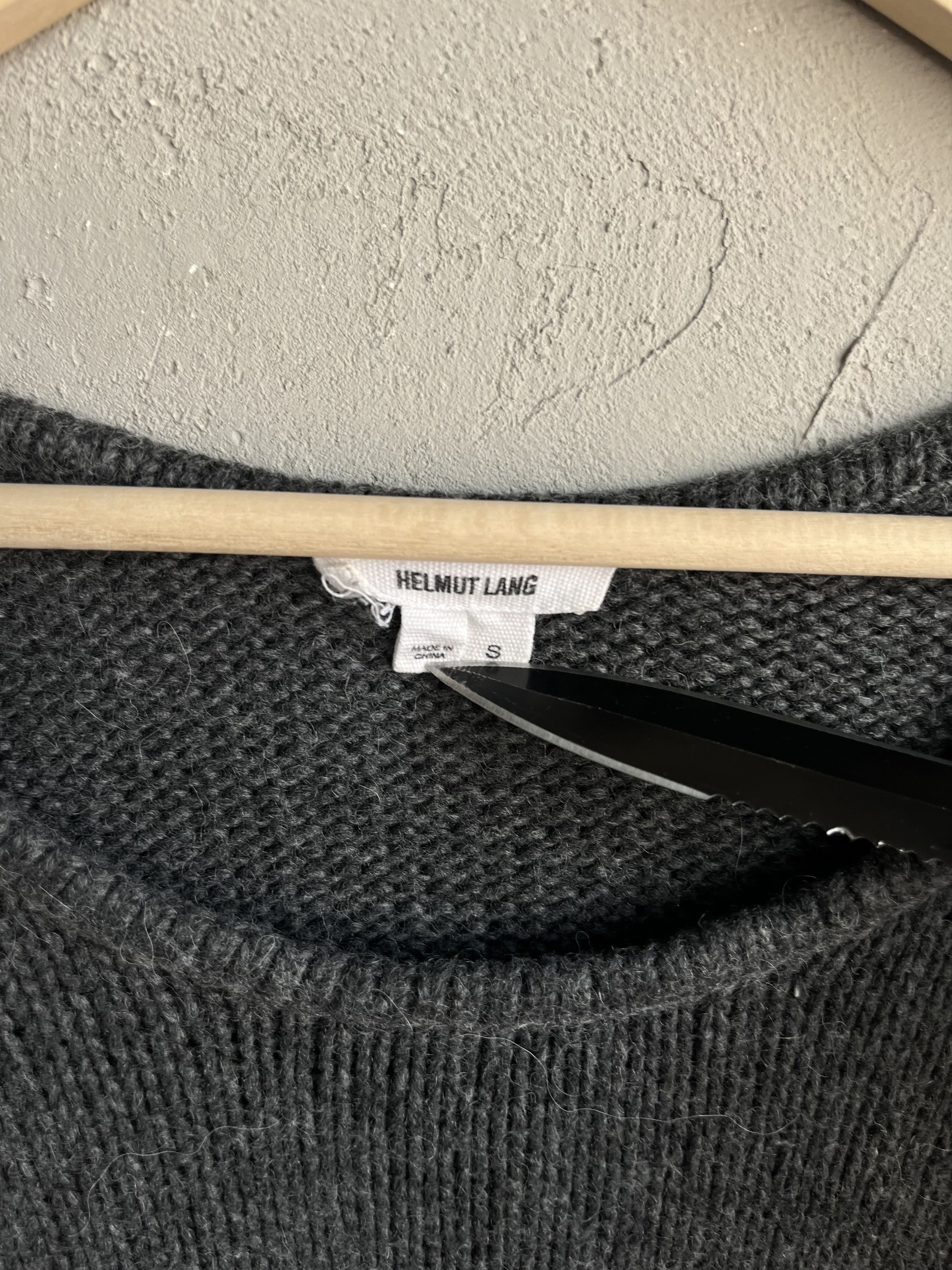 Helmut Lang Helmut Lang Asymmetrical Sweater Womens Long Sleeve Knit Size S / US 4 / IT 40 - 6 Thumbnail