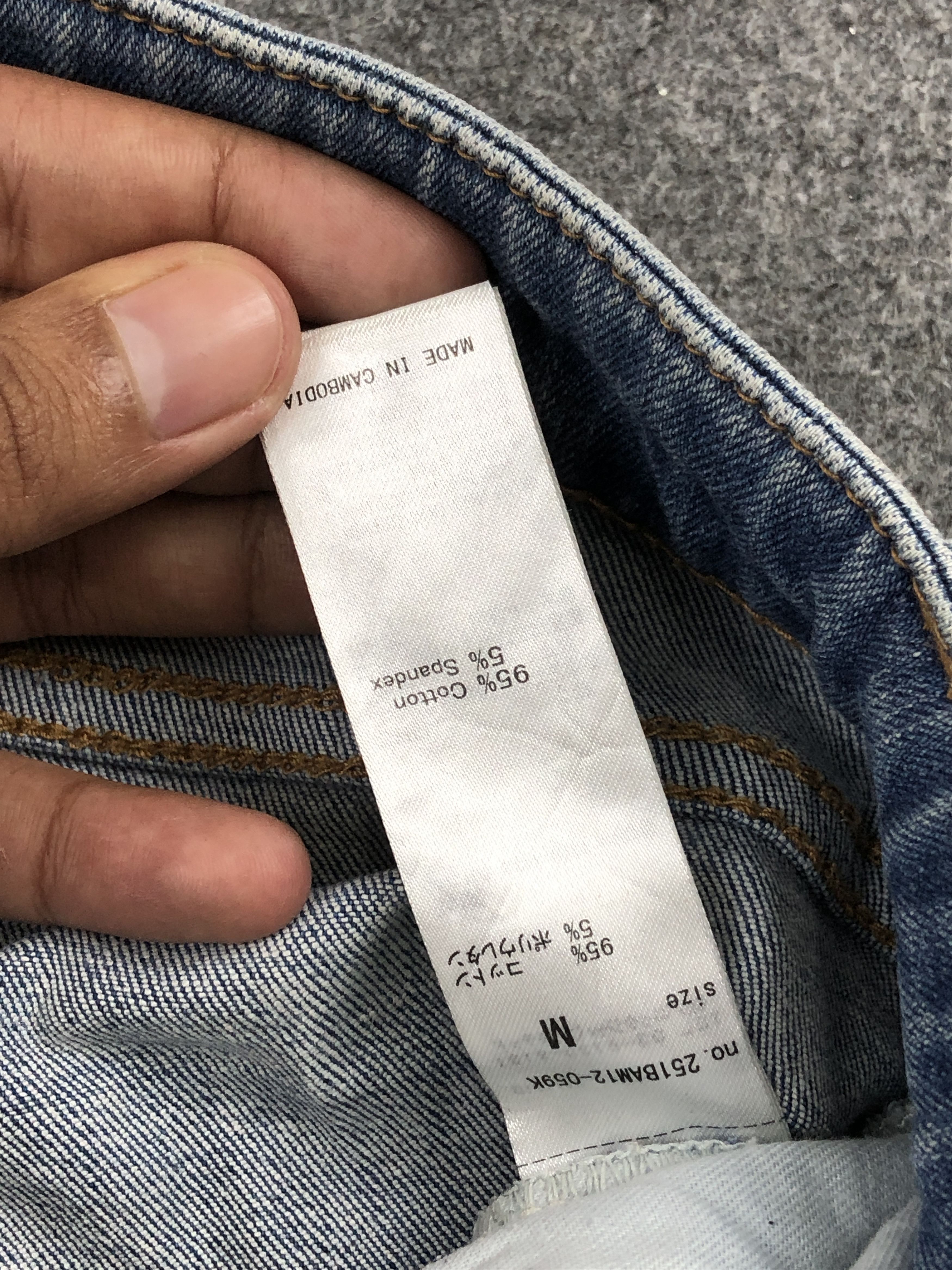 MOUSSY Vintage Azul By Moussy Distressed Jeans DP2432 Size US 30 / EU 46 - 6 Thumbnail