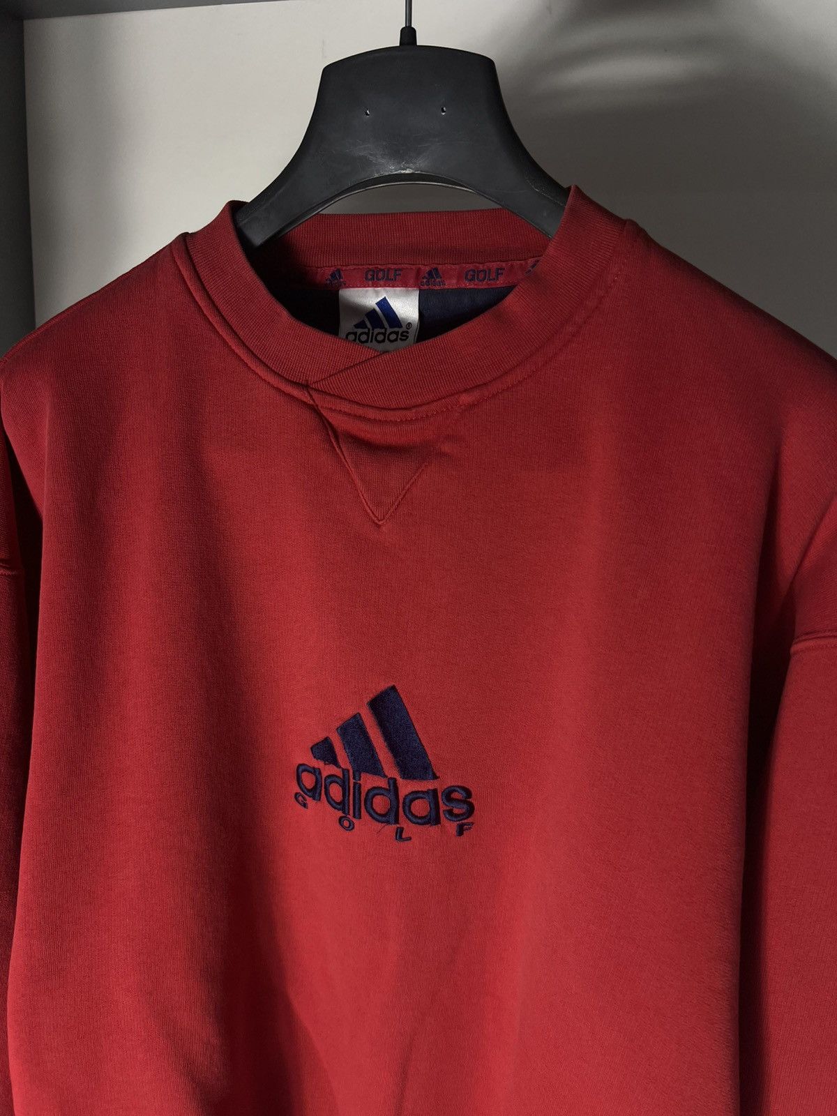 Adidas × Vintage VERY RARE ADIDAS EQUIPMENT GOLF BIG LOGO SWEATSHIRT RETRO Size US M / EU 48-50 / 2 - 2 Thumbnail
