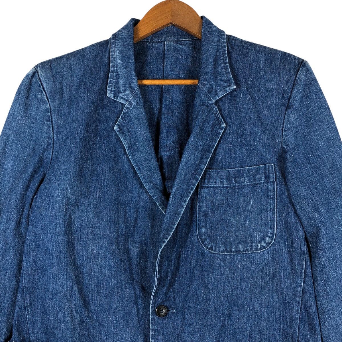 Wrangler WRANGLER Denim Blazer Jacket Size US M / EU 48-50 / 2 - 3 Thumbnail