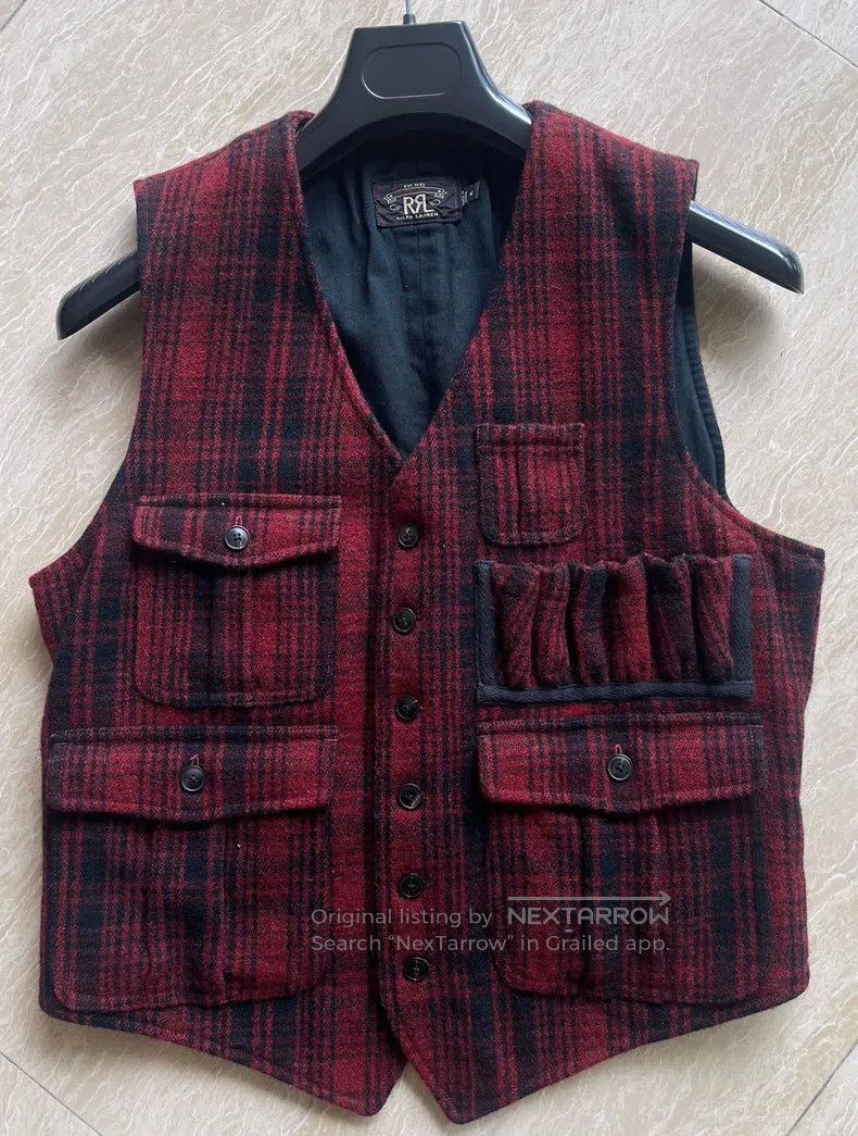 RRL Ralph Lauren RRL Ralph Lauren Limited Edition Hunting Vest Size US M / EU 48-50 / 2 - 2 Thumbnail