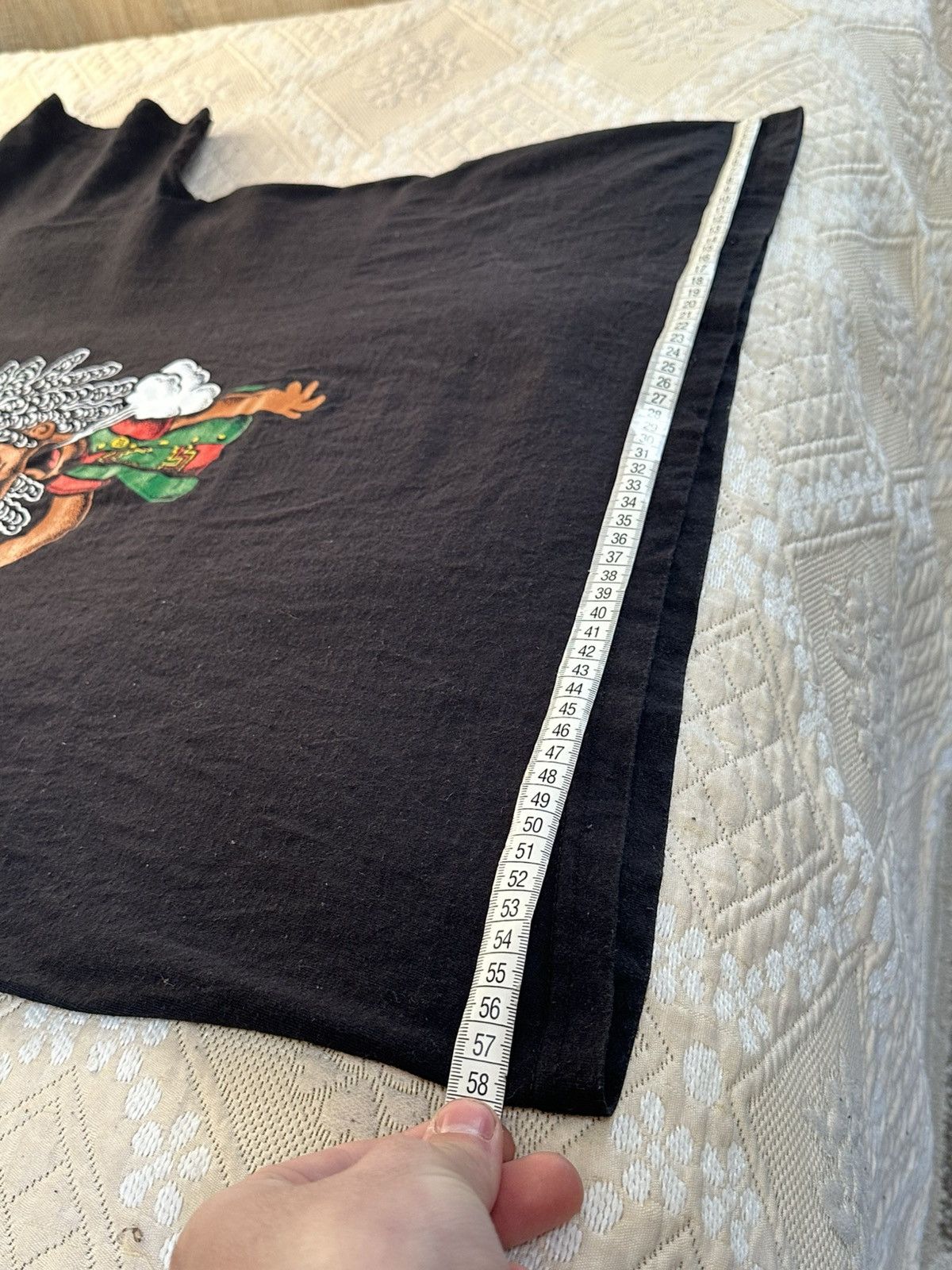 Bob Marley 🔥 90s Bart Marley Vintage Simpsons T Shirt Homer Band USA Size US XL / EU 56 / 4 - 10 Thumbnail