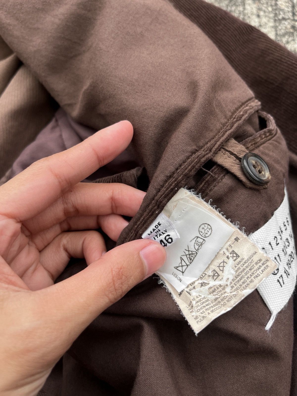 Maison Margiela Maison Margiela AW05 Corduroy Blazer Jacket Size US S / EU 44-46 / 1 - 11 Thumbnail