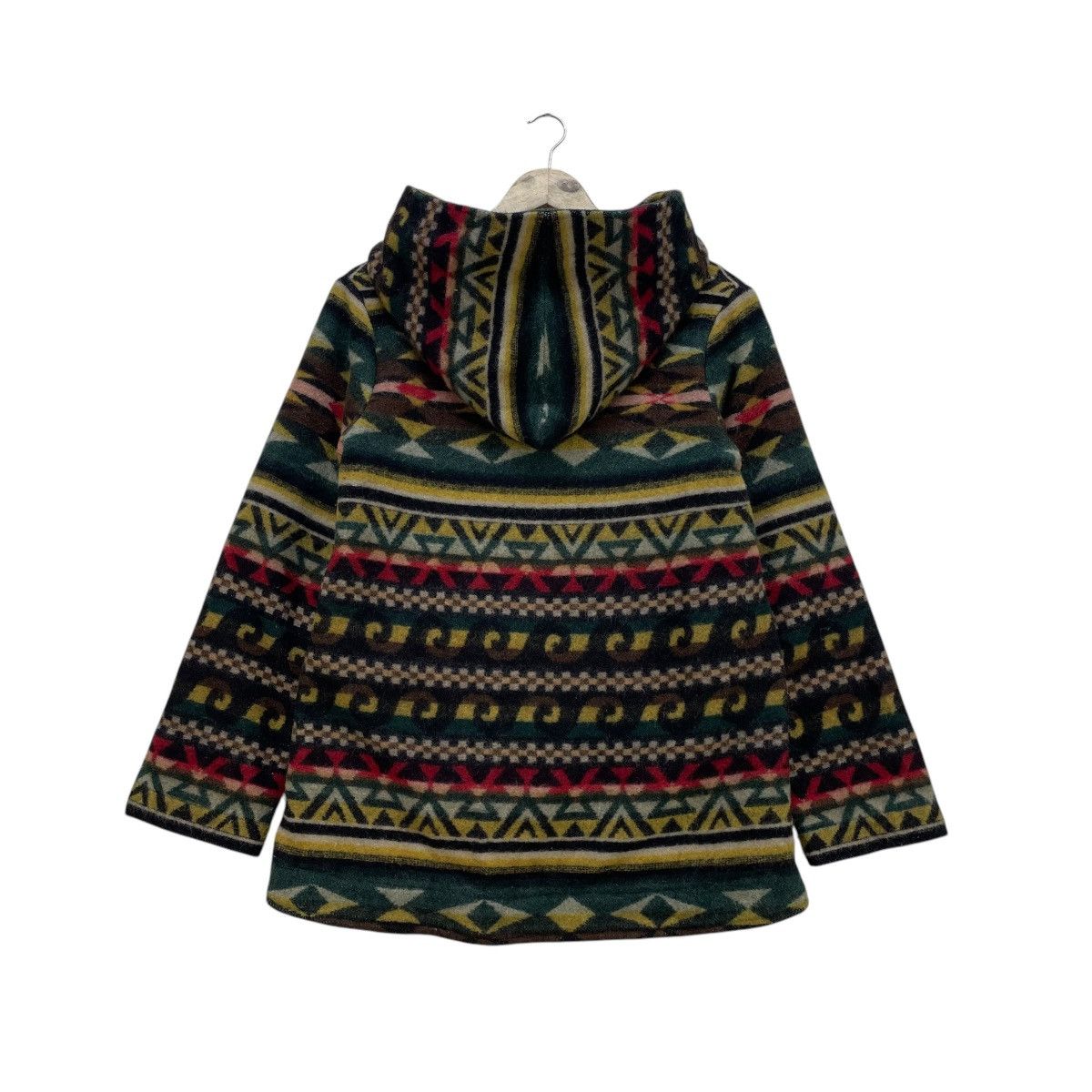 Japanese Brand × Native 💥Vintage 90s Amina Navajo Native Hooded Jacket Size M / US 6-8 / IT 42-44 - 2 Thumbnail