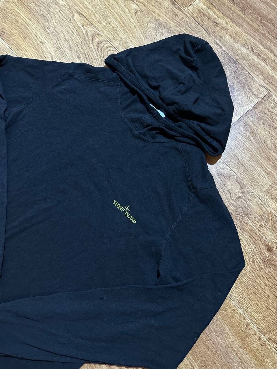 Massimo Osti × Stone Island Rare Stone Island Hoodie Big Logo Black Men’s Size S Size US S / EU 44-46 / 1 - 2 Thumbnail