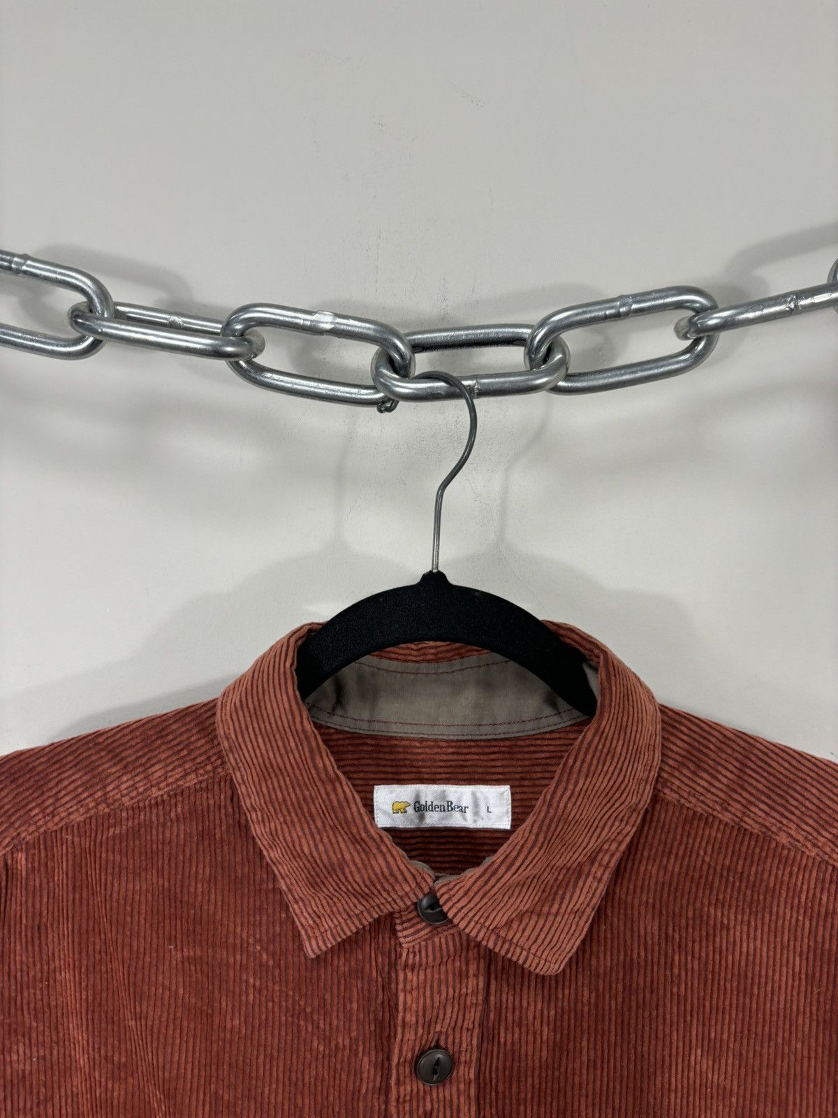 Golden Bear Golden Bear Double Pocket Corduroy Velvet 3/4 Sleeves Shirt Size US L / EU 52-54 / 3 - 8 Thumbnail