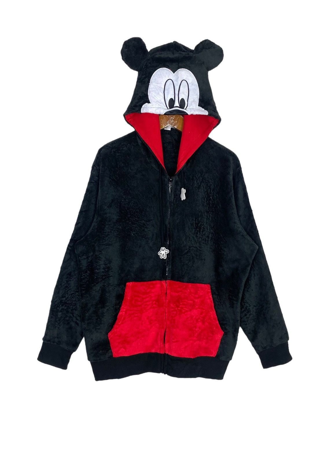 Disney Rare‼️ Disney Mickey Mouse Hoodie Fleece Size XL / US 12-14 / IT 48-50 - 1 Thumbnail