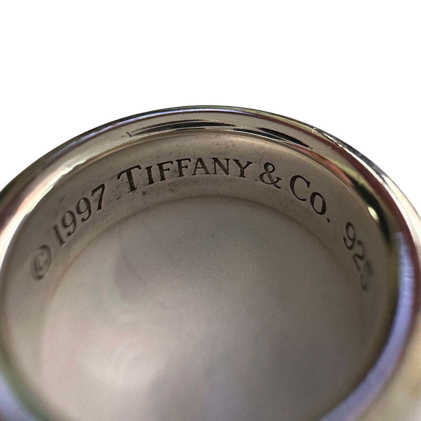 Tiffany & Co. Tiffany & Co Thick 1837 Sterling Silver Ring - Size 5 Size ONE SIZE - 7 Thumbnail