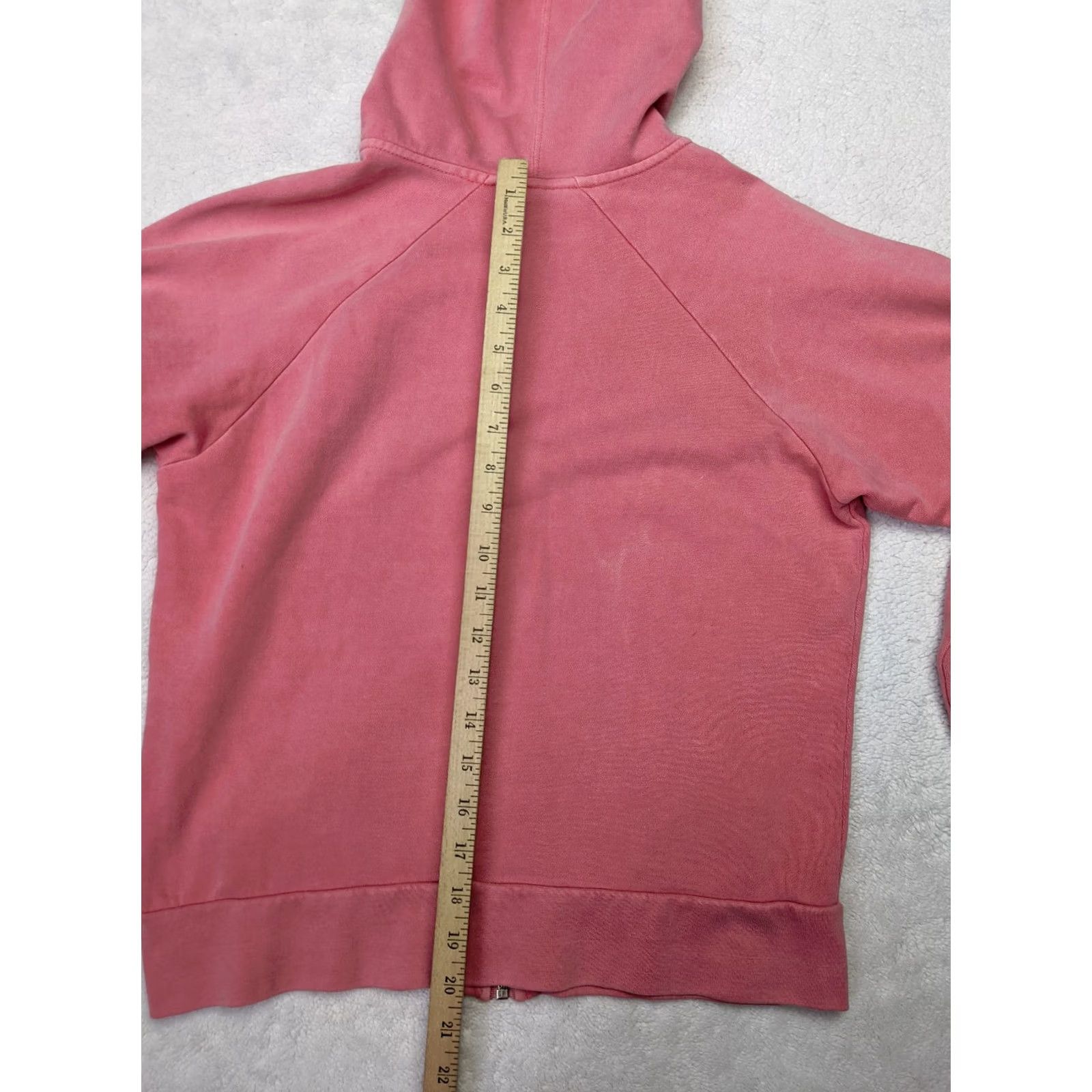 Gloria Vanderbilt Gloria Vanderbilt Sport Womens S Pink Full Zip Track Jacket Pocket Hoodie Jacket Size S / US 4 / IT 40 - 6 Thumbnail
