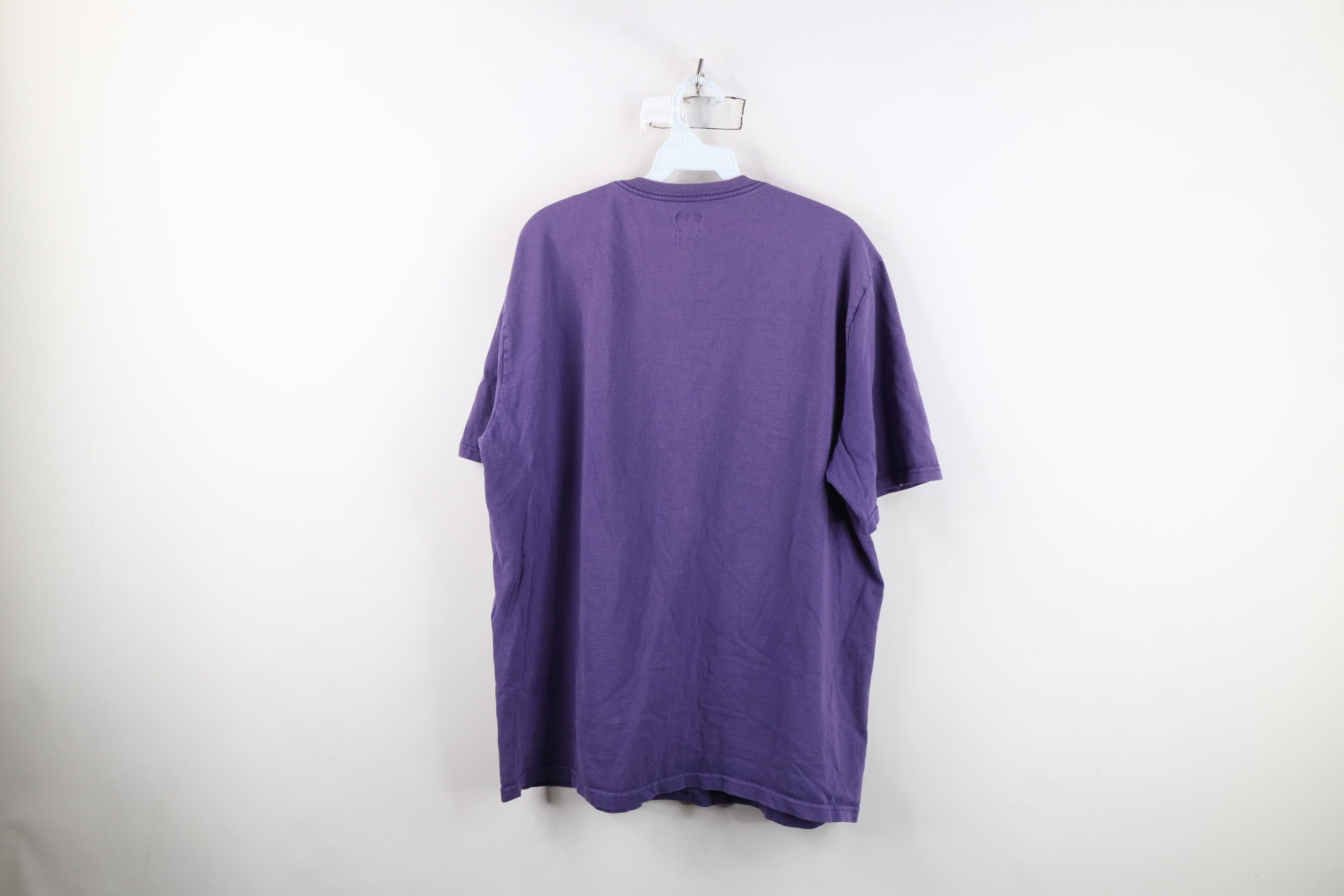 Vintage Vintage Y2K Streetwear Short Sleeve T-Shirt Purple Cotton Size US L / EU 52-54 / 3 - 9 Thumbnail