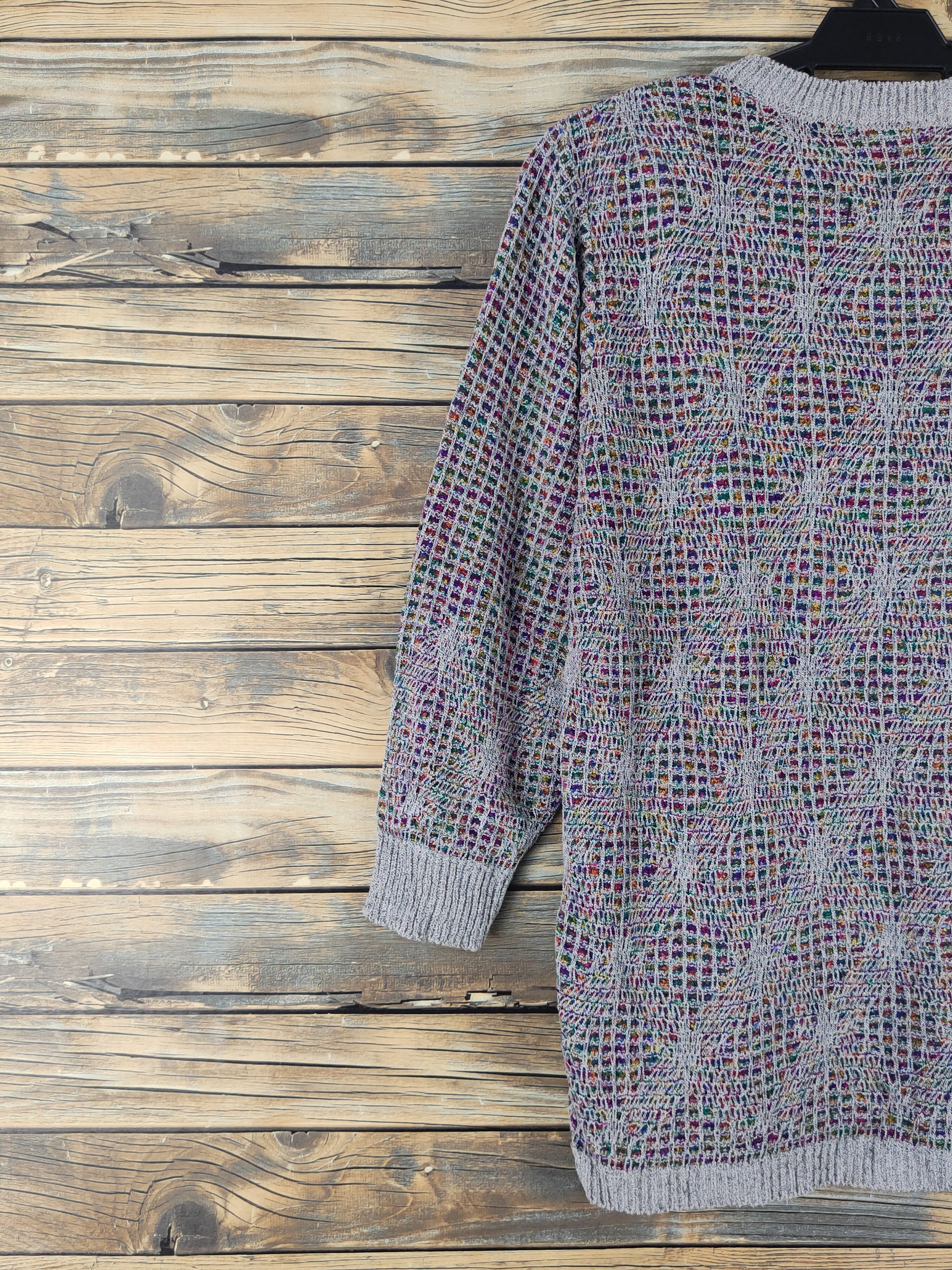 Vintage Arsamarans Gray Knitwear Sweatshirts #W1819 Size S / US 4 / IT 40 - 8 Thumbnail