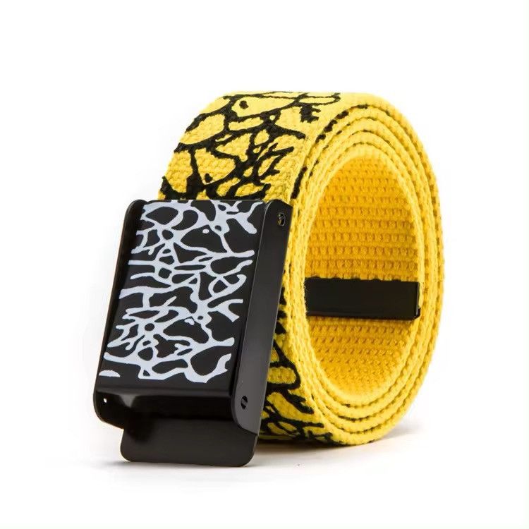 Japanese Brand Pop Print Street Dance Graffiti Belt Size ONE SIZE - 1 Thumbnail
