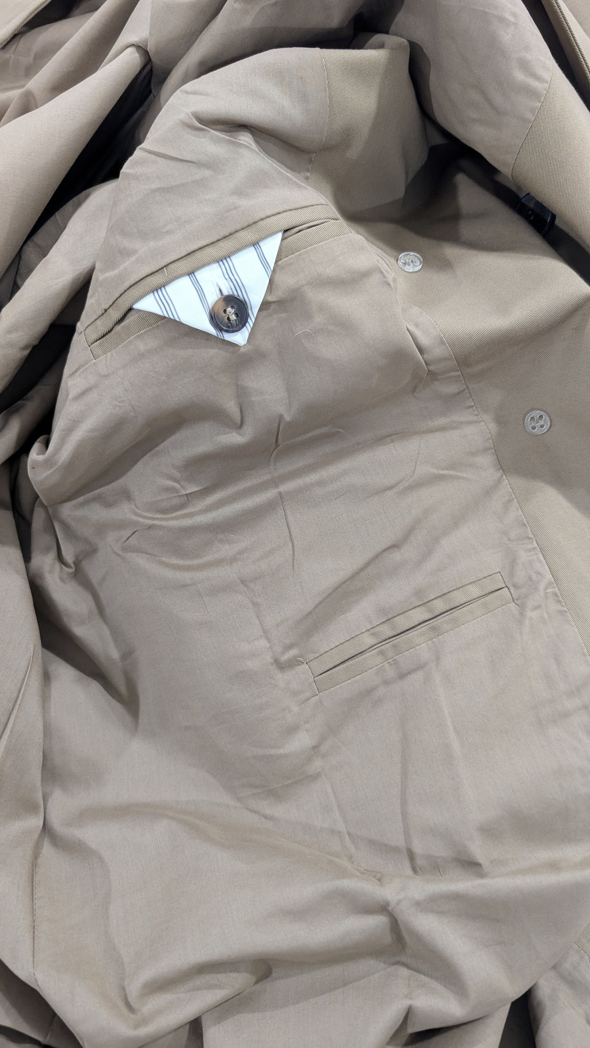 Silk Laundry Silk Laundry The Italian Trench Coat Womens L Size L / US 10 / IT 46 - 22 Thumbnail
