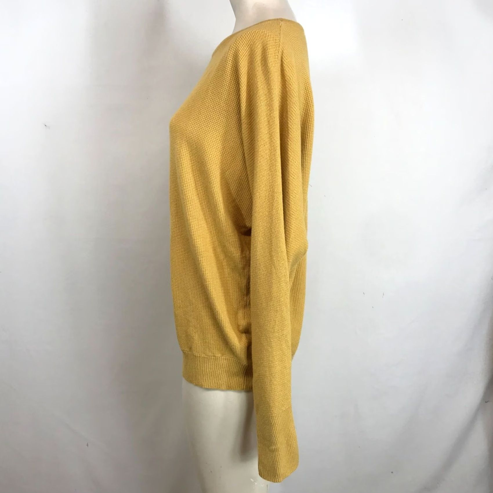 Vintage STACCATO Womens XL Sweater Gold Long Sleeve Round Neck Pullover Size XL / US 12-14 / IT 48-50 - 7 Thumbnail