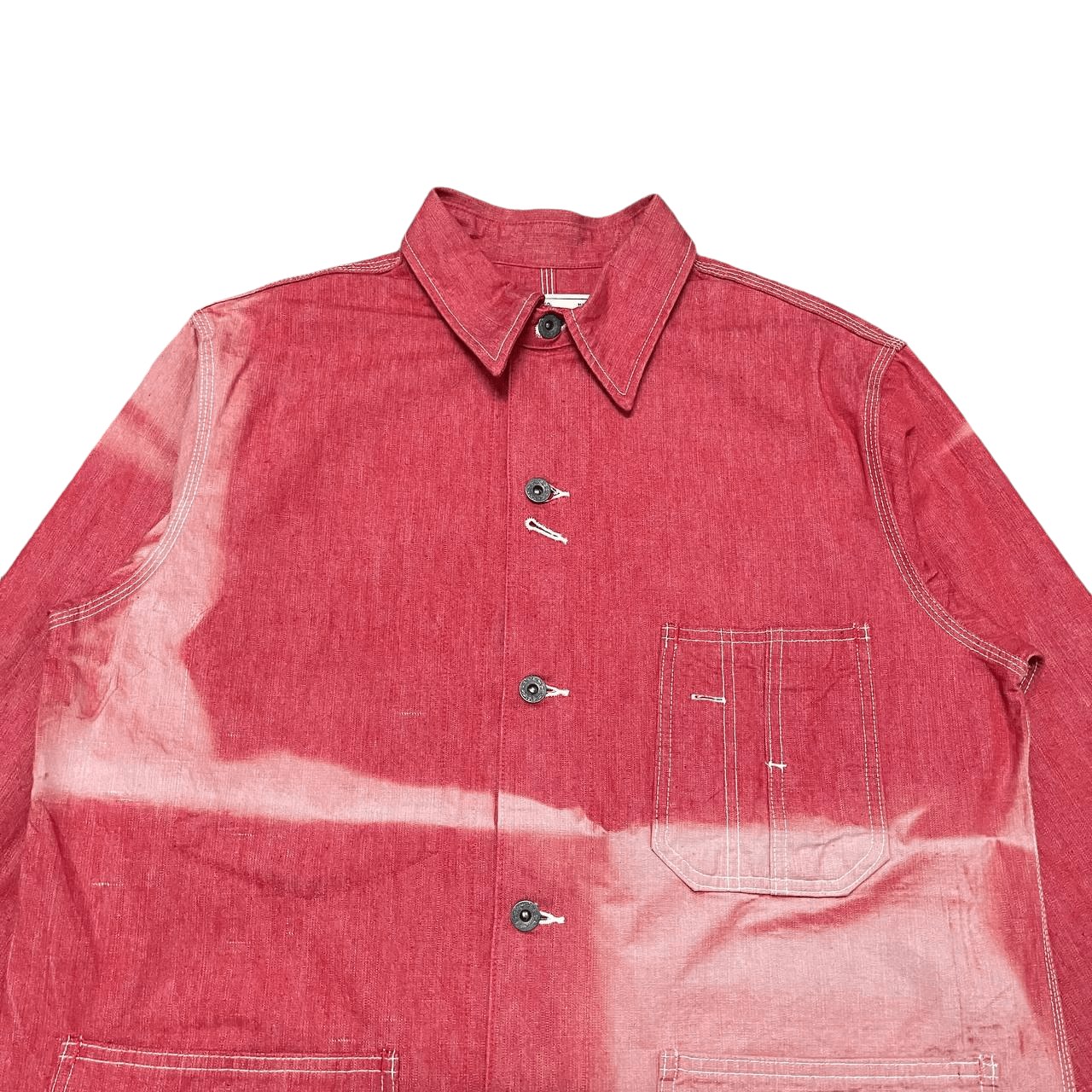 Johnbull Vintage John Bull Kojima Japan Denim Maker Jacket Size US L / EU 52-54 / 3 - 2 Thumbnail