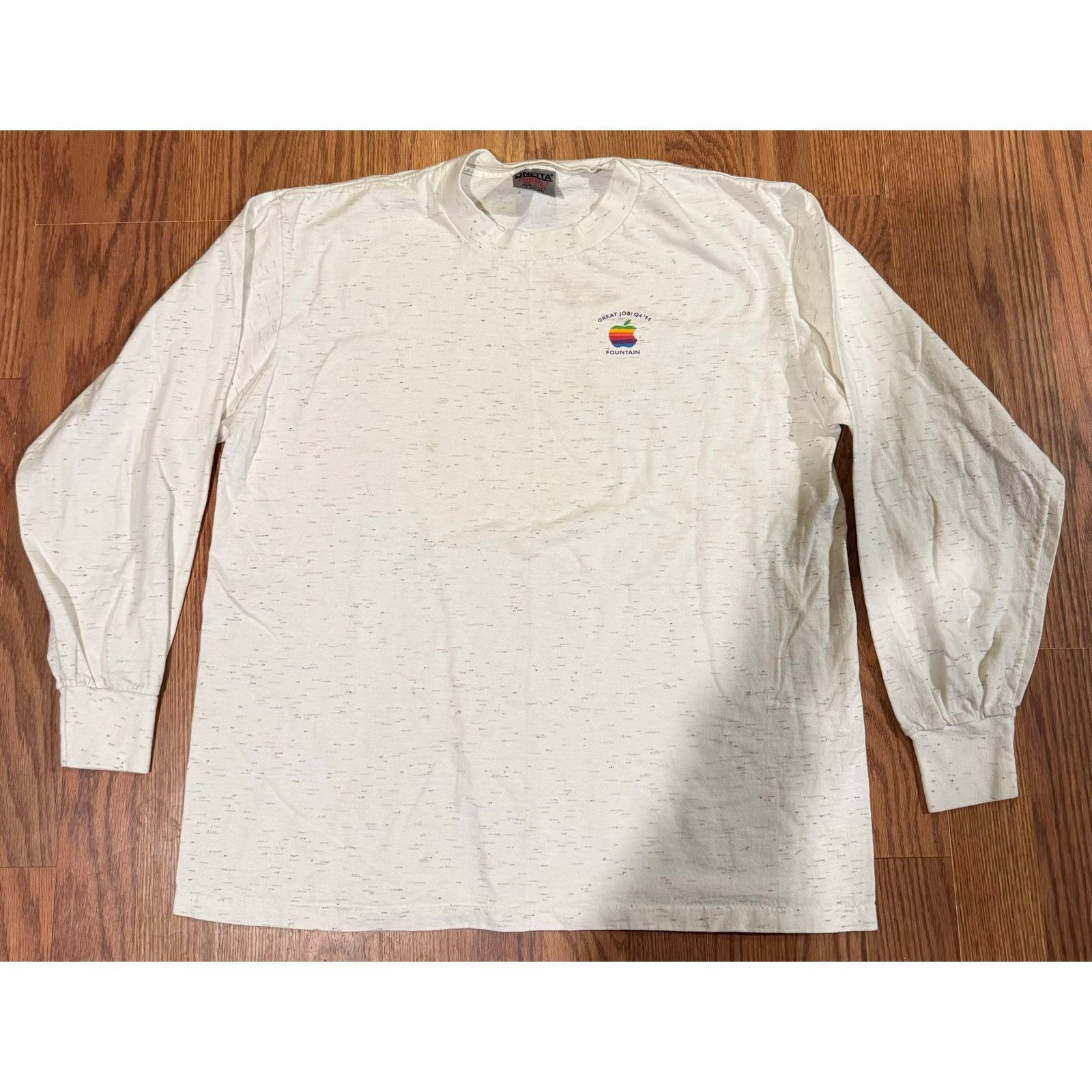Other 1994 Apple Q4 Team member Long sleeve Size L Size US L / EU 52-54 / 3 - 1 Thumbnail