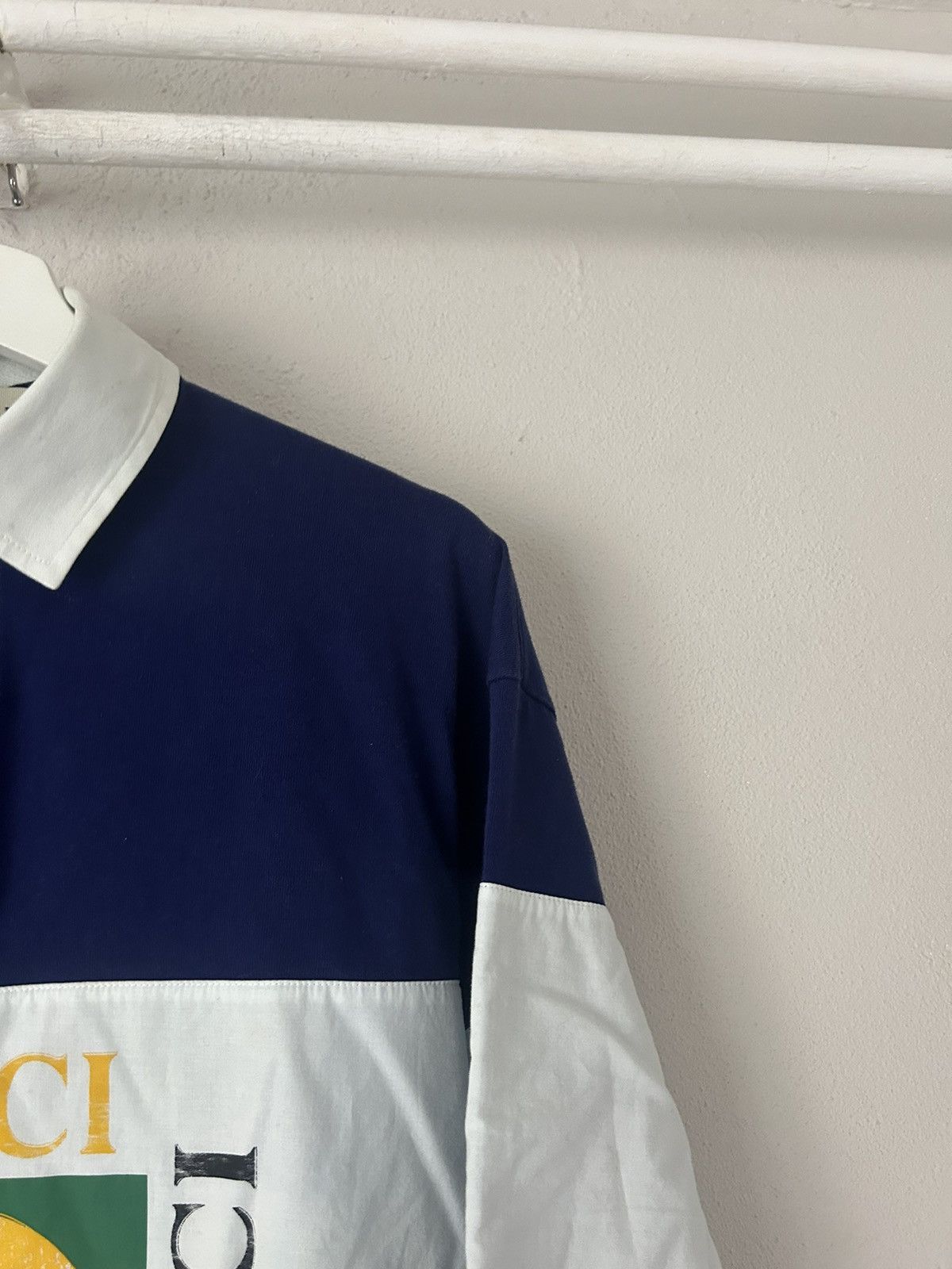 Gucci Gucci Logo Oversized Rugby Polo Sweatshirt Size US XS / EU 42 / 0 - 6 Thumbnail