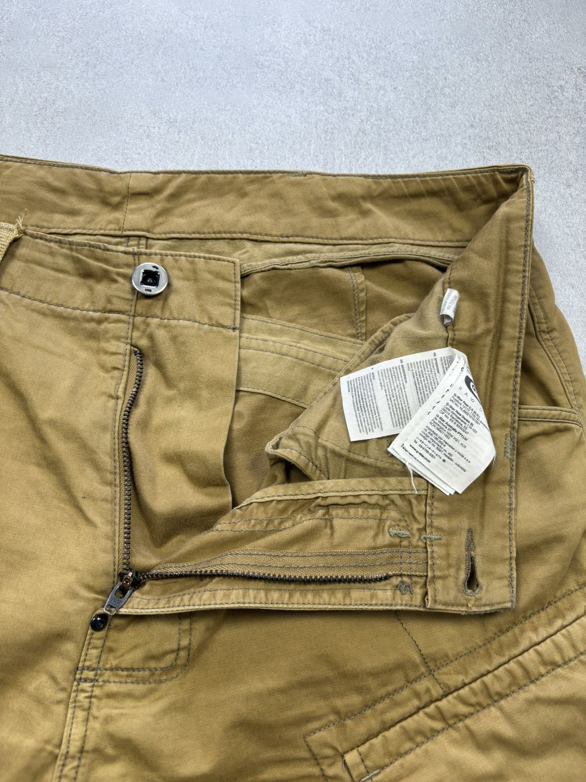 G-Star G-Star RAW Aero Rovic Loose Cargo Pants Brown 32x32 Military Size US 32 / EU 48 - 16 Thumbnail