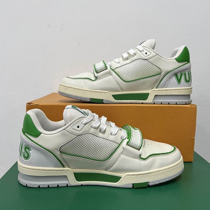 Louis Vuitton Louis Vuitton Classic Pattern Vintage Sneakers -2508 Size US 9.5 / EU 42-43 - 9 Thumbnail