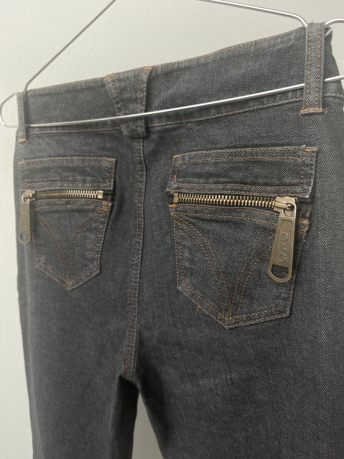 Dolce & Gabbana VINTAGE DOLCE & GABBANA BIG ZIPPER DETAILED PANTS Size US 29 - 3 Thumbnail