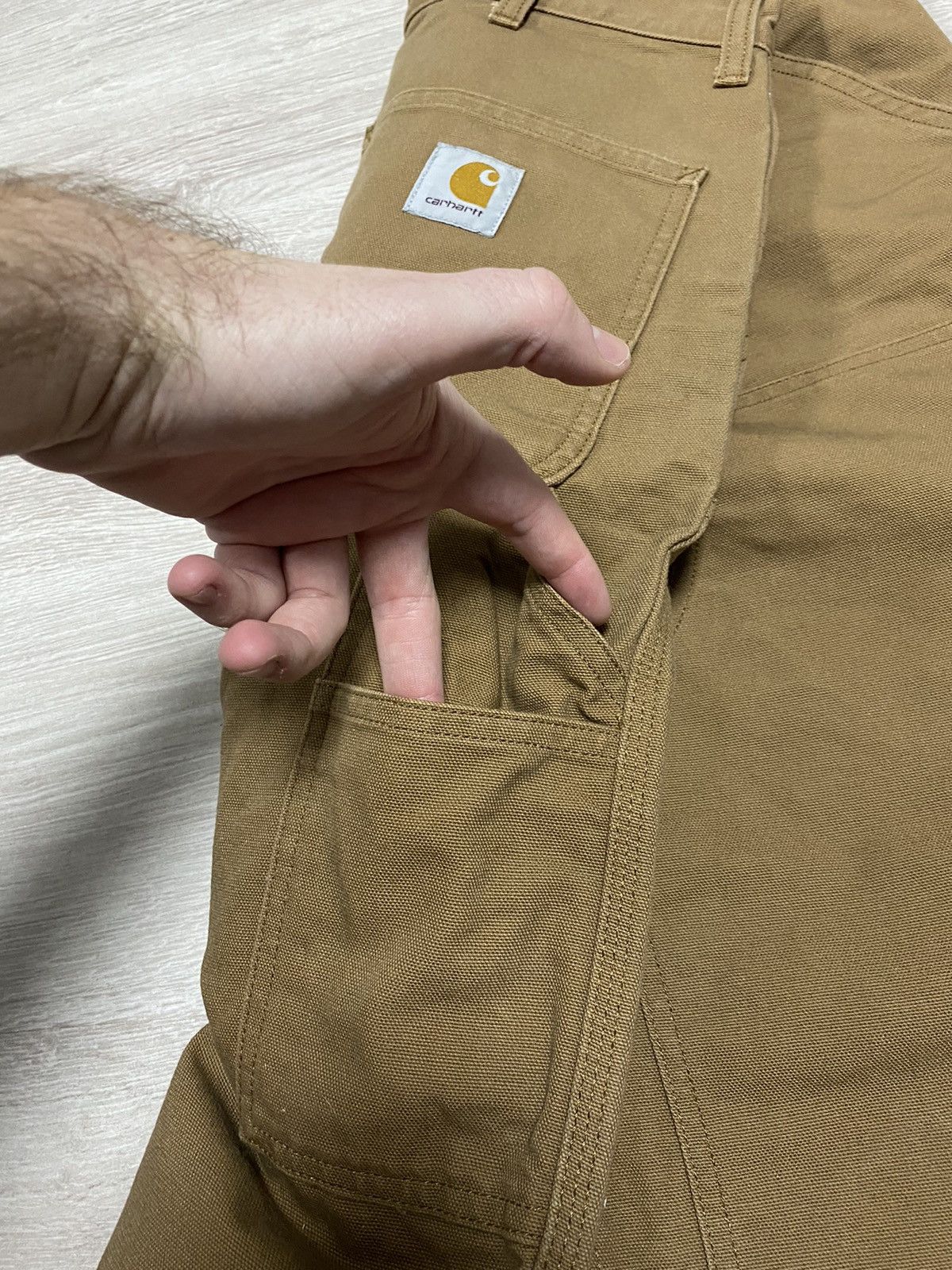 Carhartt Carhartt Streetwear Workwear Double Knee Cargo Pants Size 31 Size US 31 - 12 Thumbnail