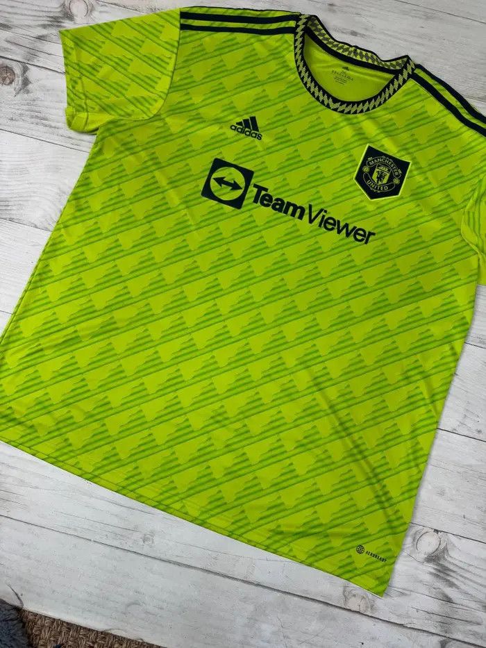 Adidas Adidas Manchester United 2022 2023 Third Shirt Soccer Jersey Size US XXL / EU 58 / 5 - 3 Thumbnail