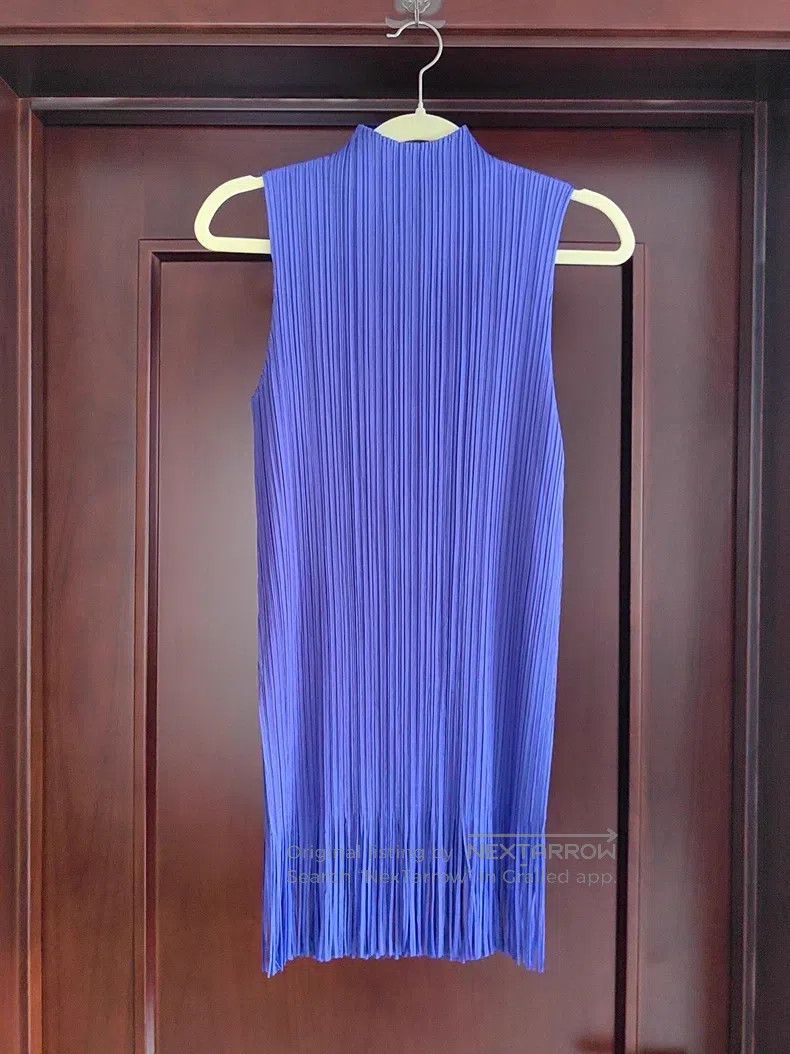 Issey Miyake Issey Miyake size:one size Purple Tassel Turtleneck Sleeve Size XXS / US 00 / IT 34 - 1 Thumbnail
