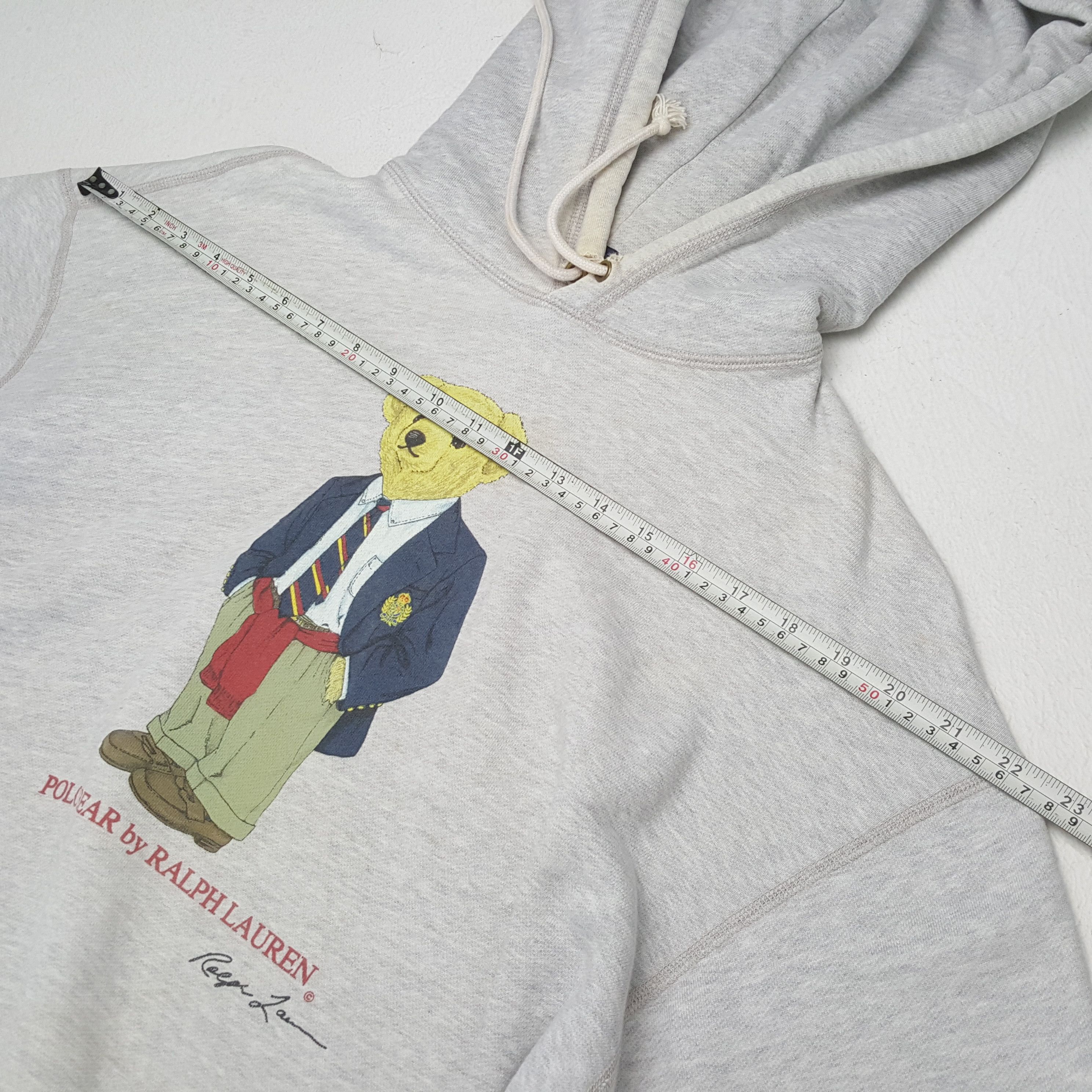 Polo Ralph Lauren × Vintage POLO BEAR by RALPH LAUREN Fashion Style Hoodies Size US L / EU 52-54 / 3 - 5 Thumbnail
