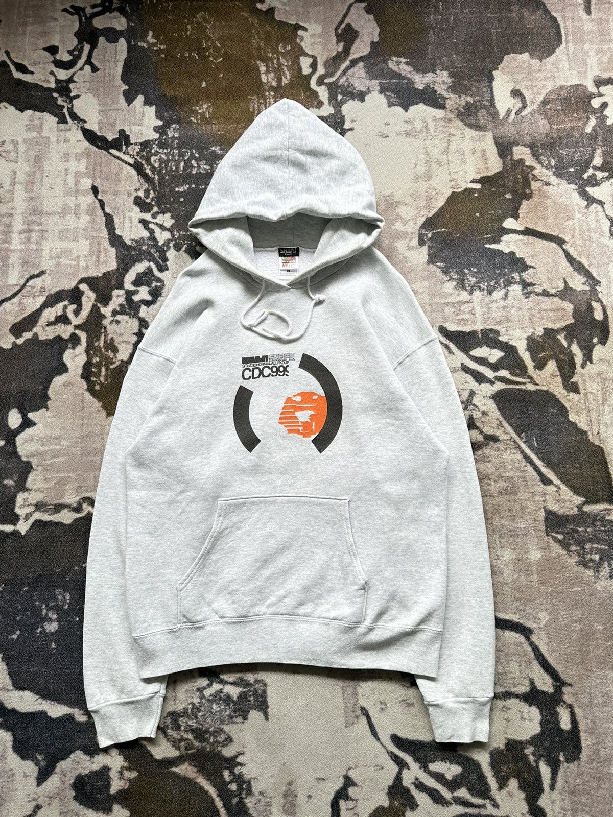 Vintage 1990’s Snafu '' Situation Normal Fuc'd Up '' hoodie Size US L / EU 52-54 / 3 - 2 Thumbnail