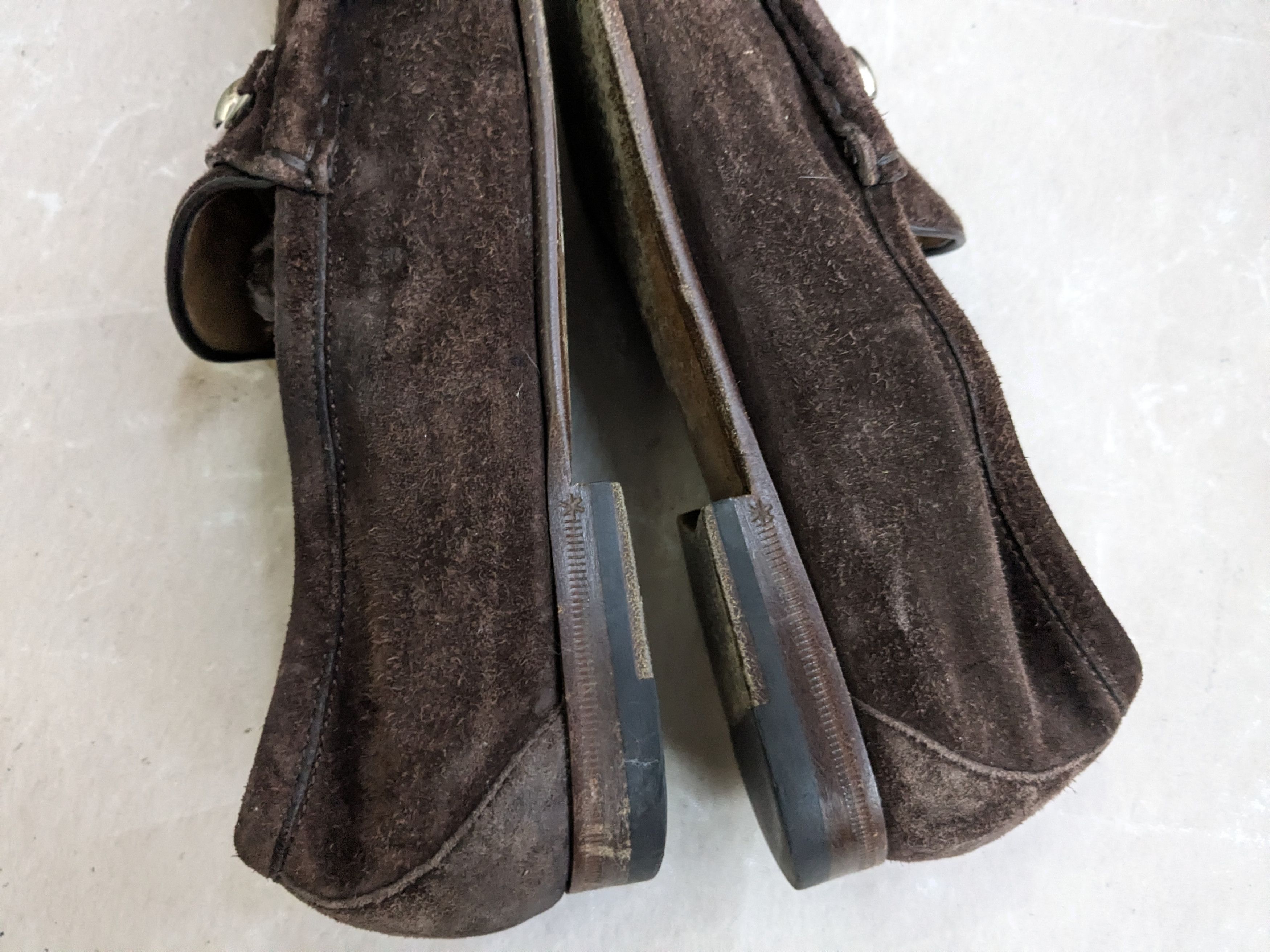Gucci Gucci Horsebit Loafers Brown Suede Leather 9.5 Size US 9.5 / EU 42-43 - 7 Thumbnail