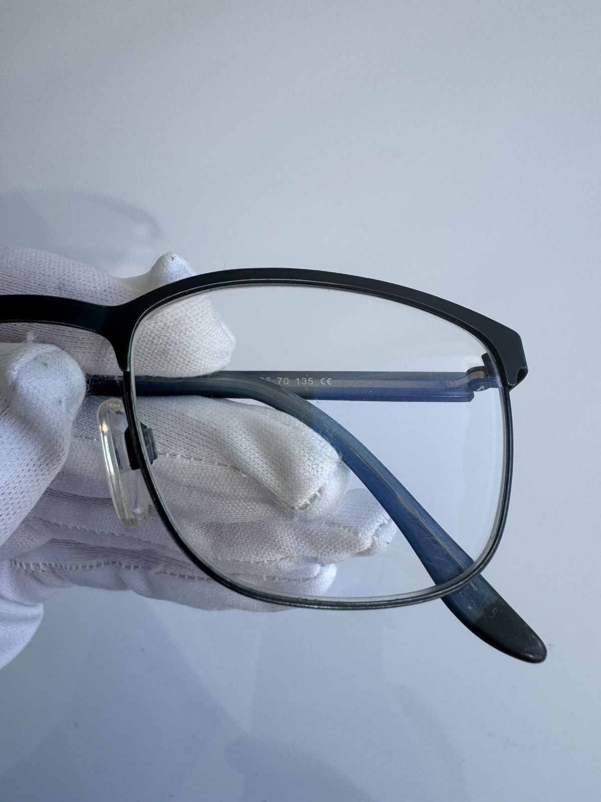 Vintage Eschenbach Eyeglasses Germany Frame Blue Size ONE SIZE - 9 Thumbnail