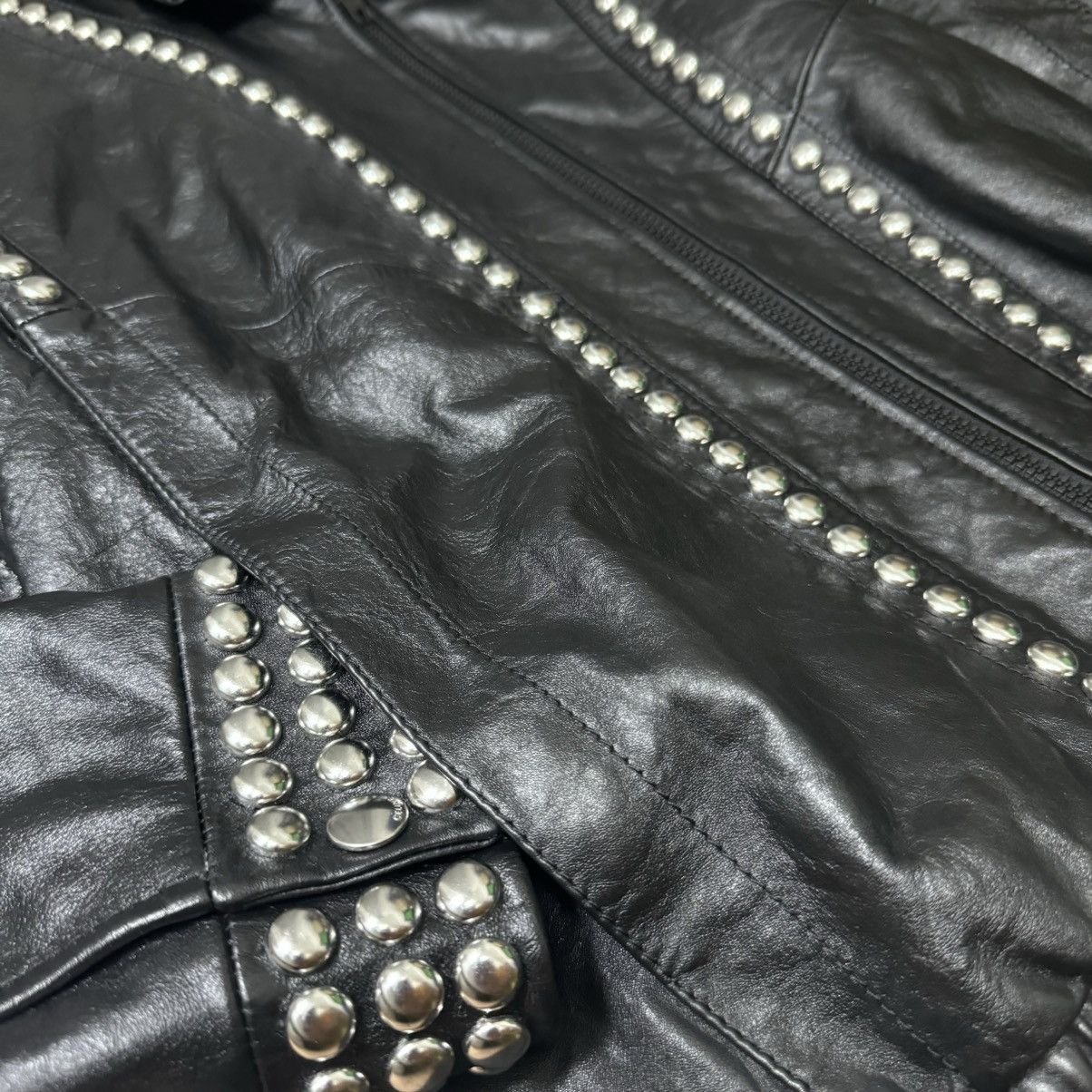 Celine × Hedi Slimane 「LIMITED TIME」CELINE “FW22 STUDDED LEATHER BLOUSON” Size US S / EU 44-46 / 1 - 4 Thumbnail