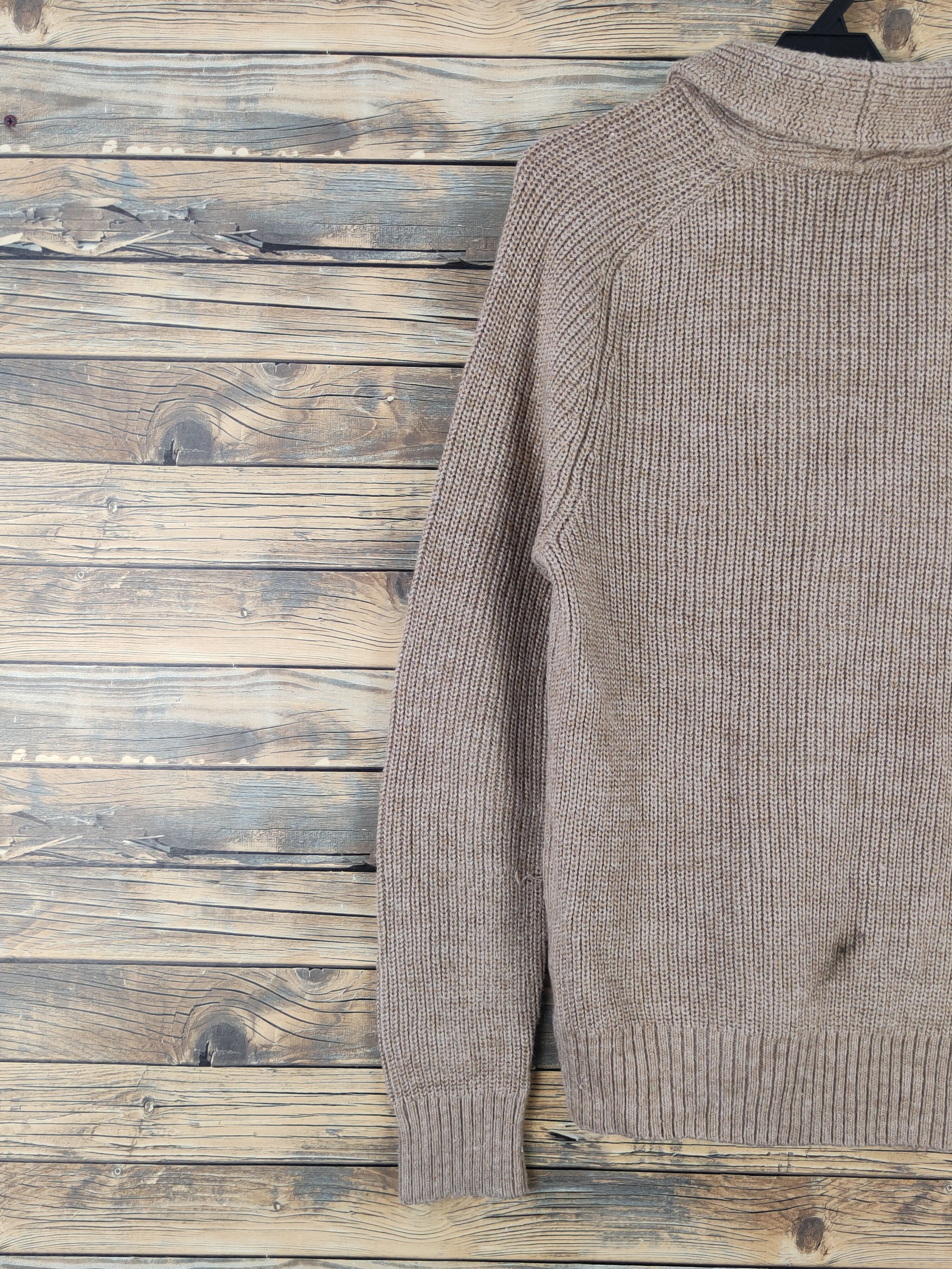 Banana Republic × Homespun Knitwear Banana Republic Brown Knitwear Cardigan #W2135 Size US M / EU 48-50 / 2 - 8 Thumbnail