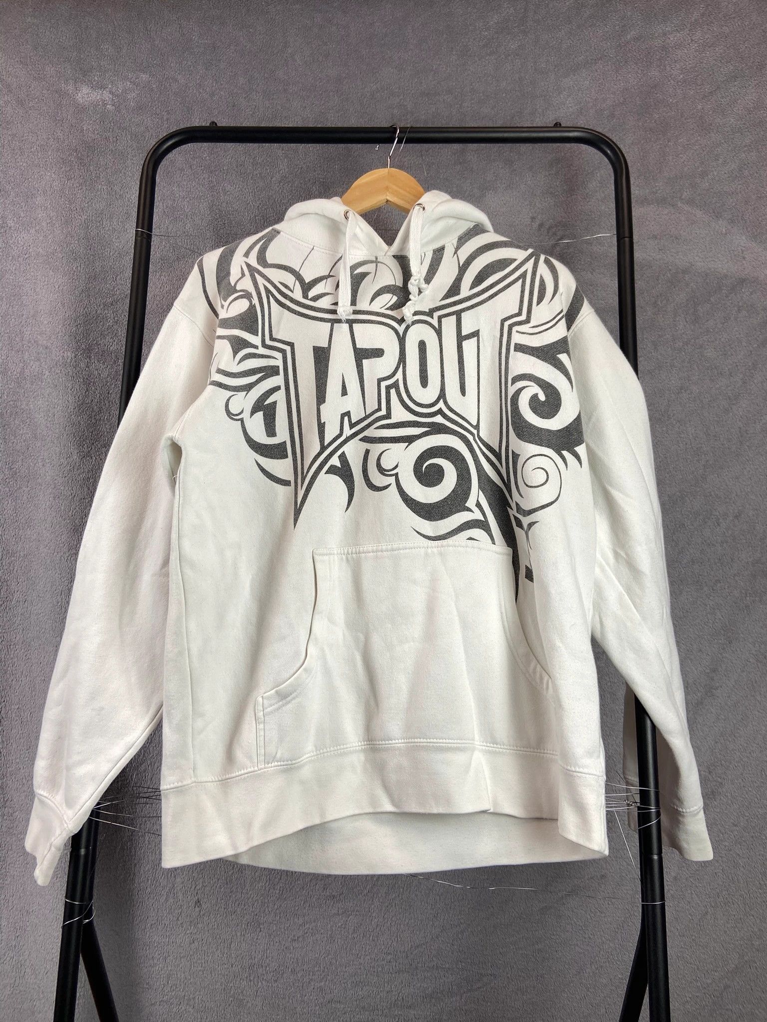 Tapout Tapout White Spellout Hoodie XXL Vintage Y2K Size US XXL / EU 58 / 5 - 1 Thumbnail