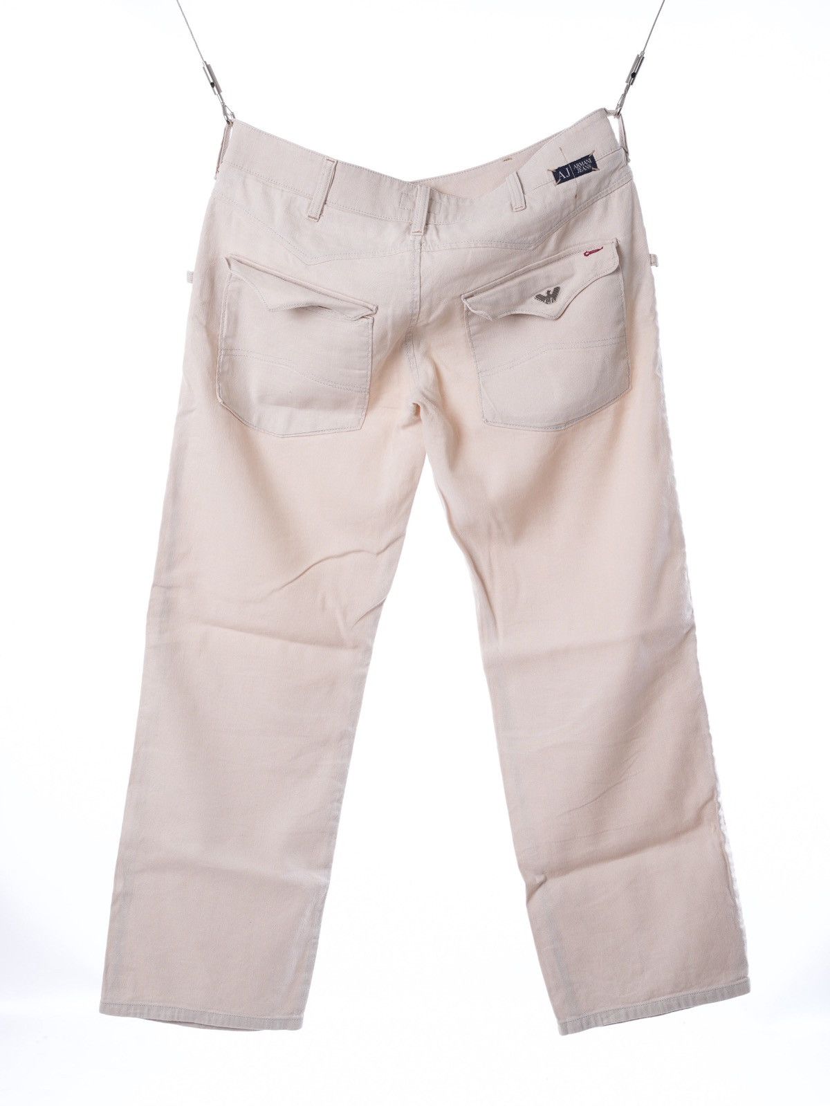Armani Armani 1990s vintage linen baggy pants Size US 34 / EU 50 - 2 Thumbnail