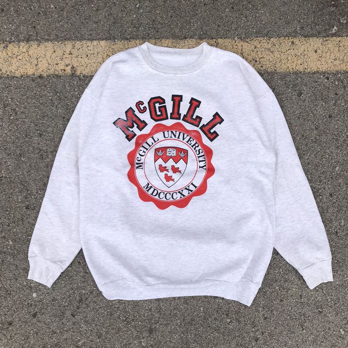 Vintage mcgill online sweatshirt