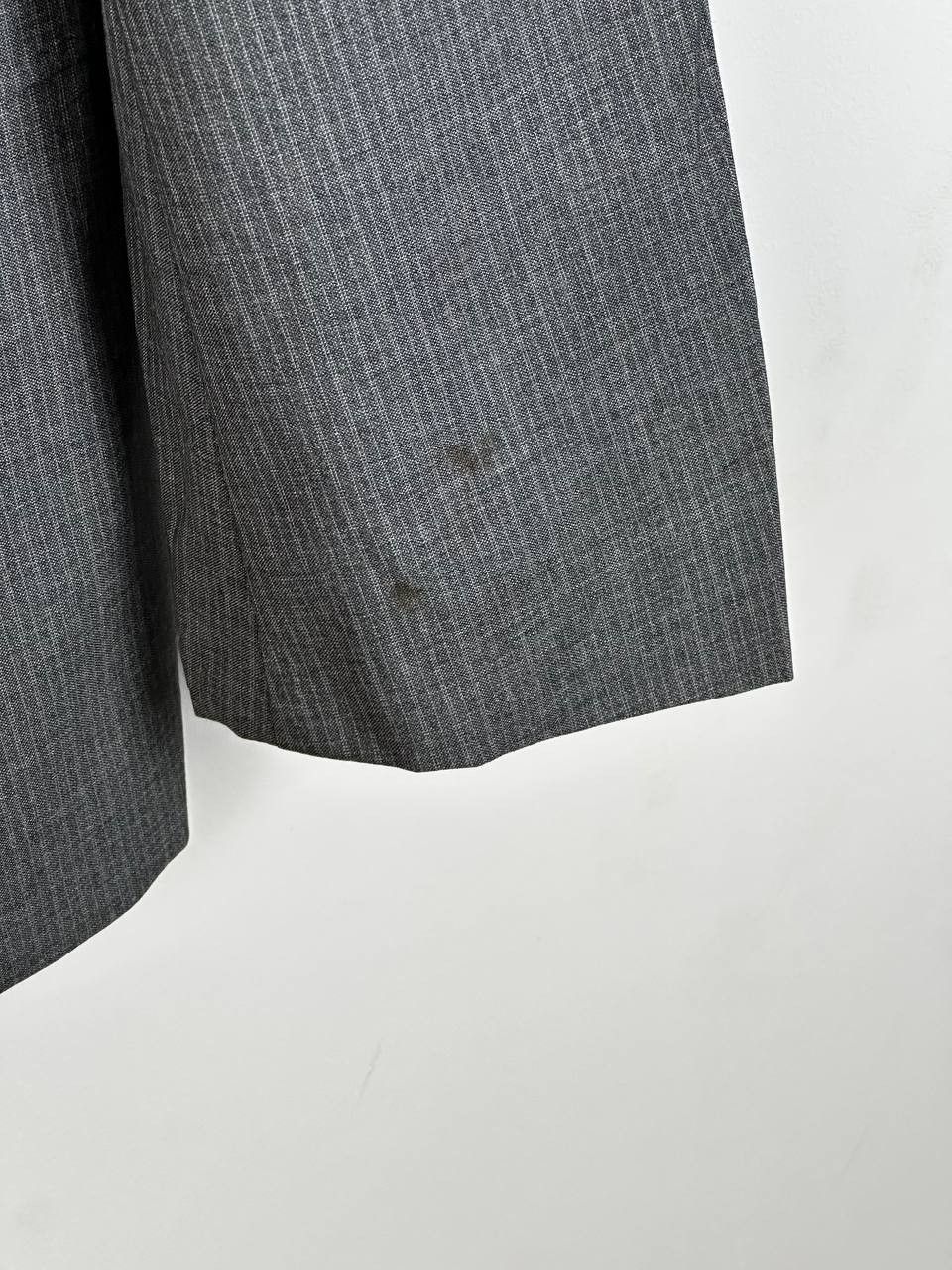 Dolce & Gabbana Dolce & Gabbana Men's Grey Wool Blazer Size 50 Size 50S - 10 Thumbnail