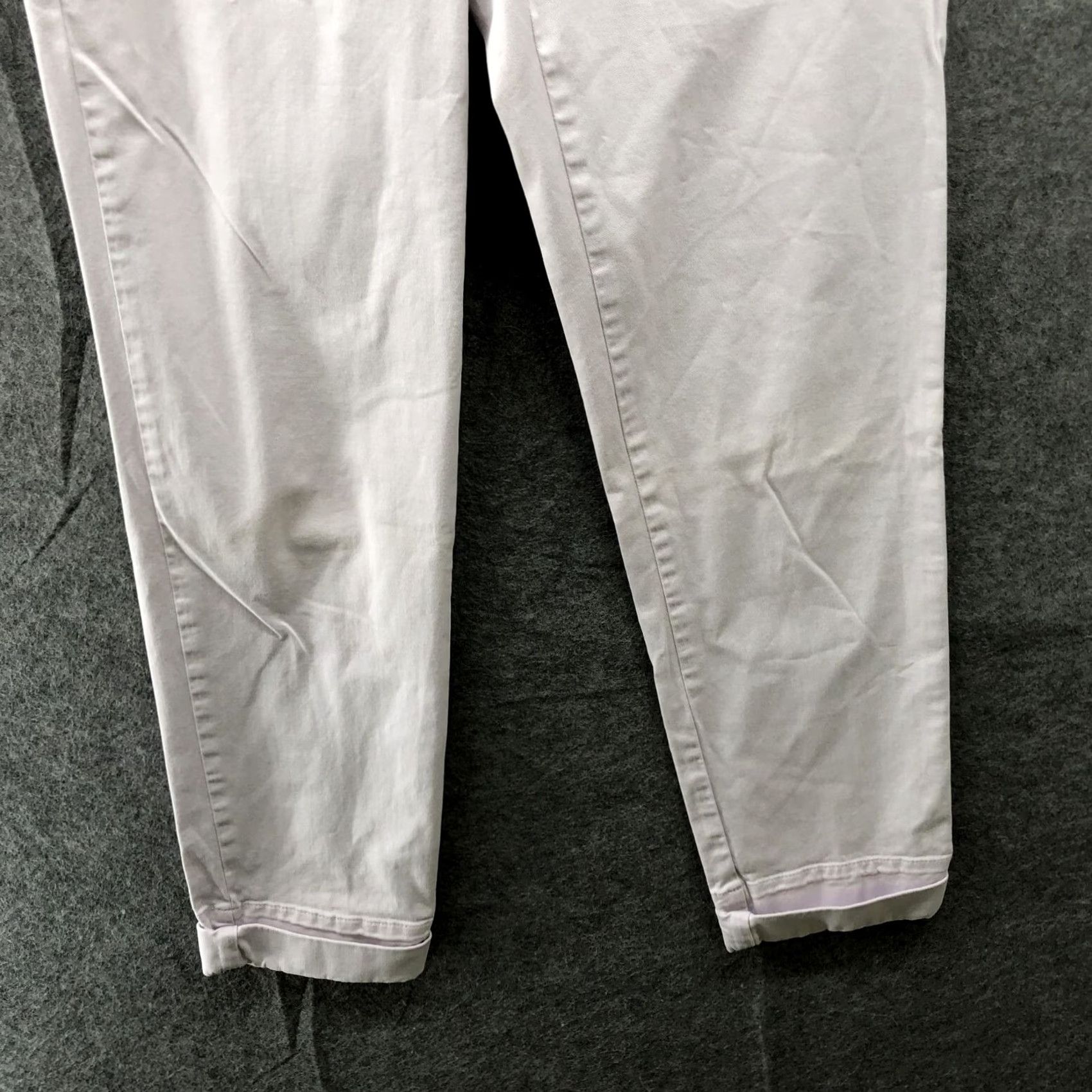 Theory Theory Roll Up Chino Pants Womens Size 2 Light Purple Mauve Ankle Low Rise Pants Size 26" / US 2 / IT 38 - 4 Thumbnail