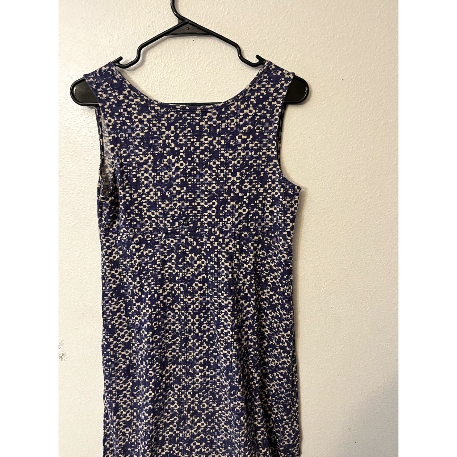 Eddie Bauer VINTAGE Eddie Bauer Women’s Midi Dress Sleeveless V-Neck Purple Geometric Boho A-Line Size S Size S / US 4 / IT 40 - 2 Thumbnail