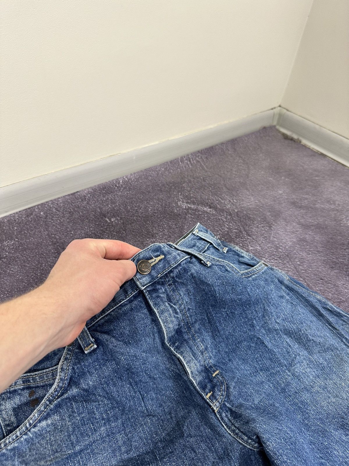 Dickies Vintage Dickies Baggy Denim Carpenter Hype Work Jeans Pants Size US 34 / EU 50 - 15 Thumbnail